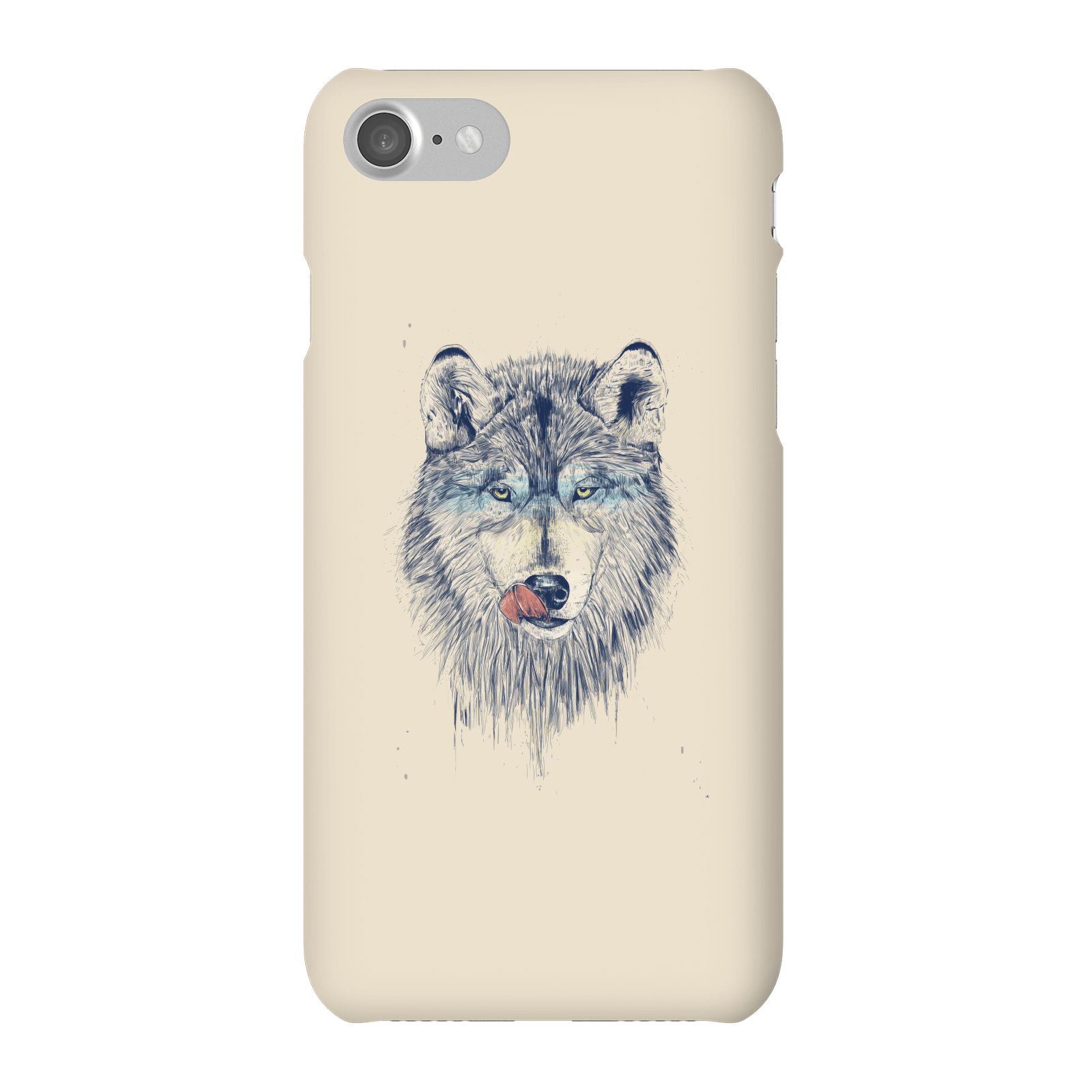 Balazs Solti Wolf Eyes Phone Case for iPhone and Android - iPhone 7 - Snap Case - Matte
