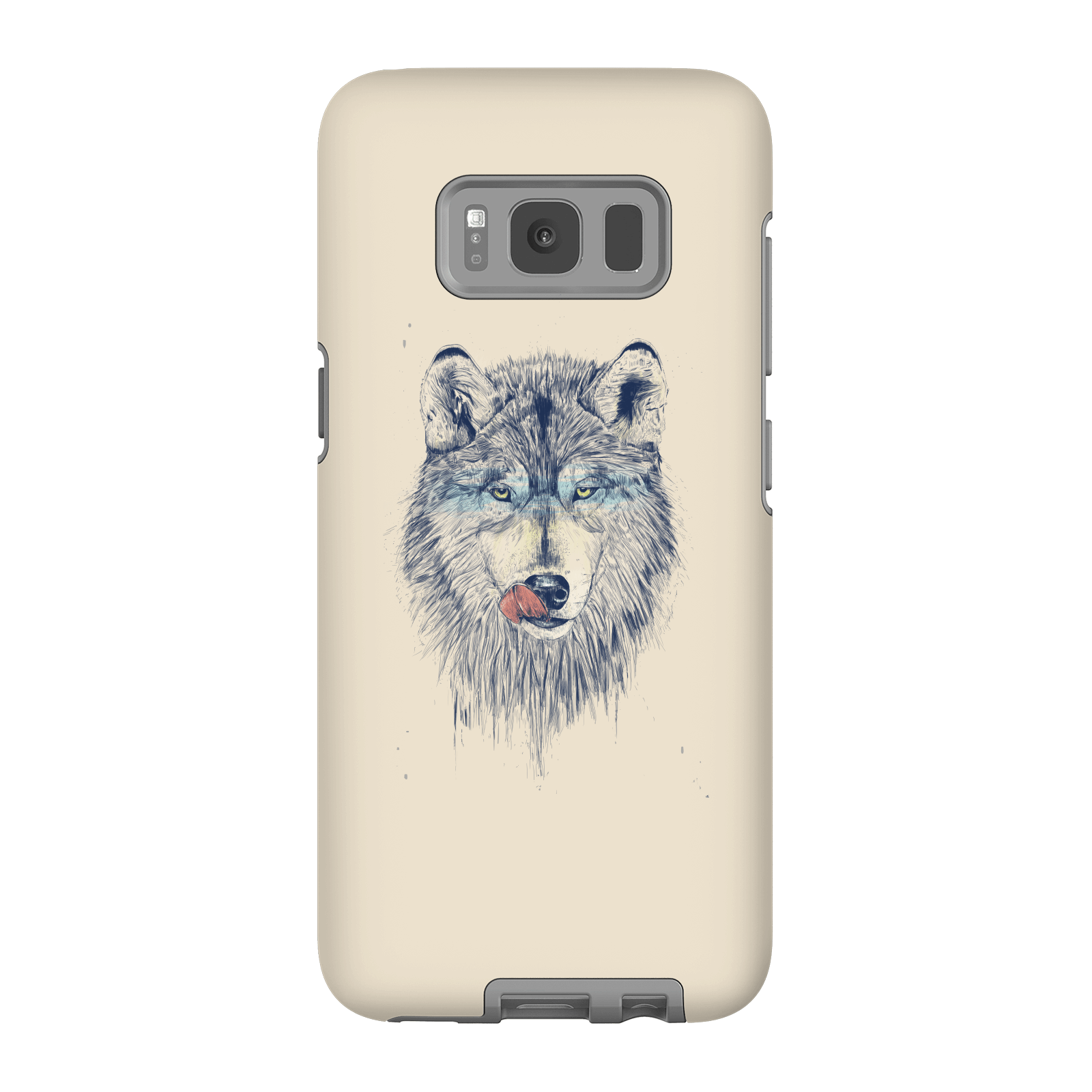 Balazs Solti Wolf Eyes Phone Case for iPhone and Android - Samsung S8 - Tough Case - Matte