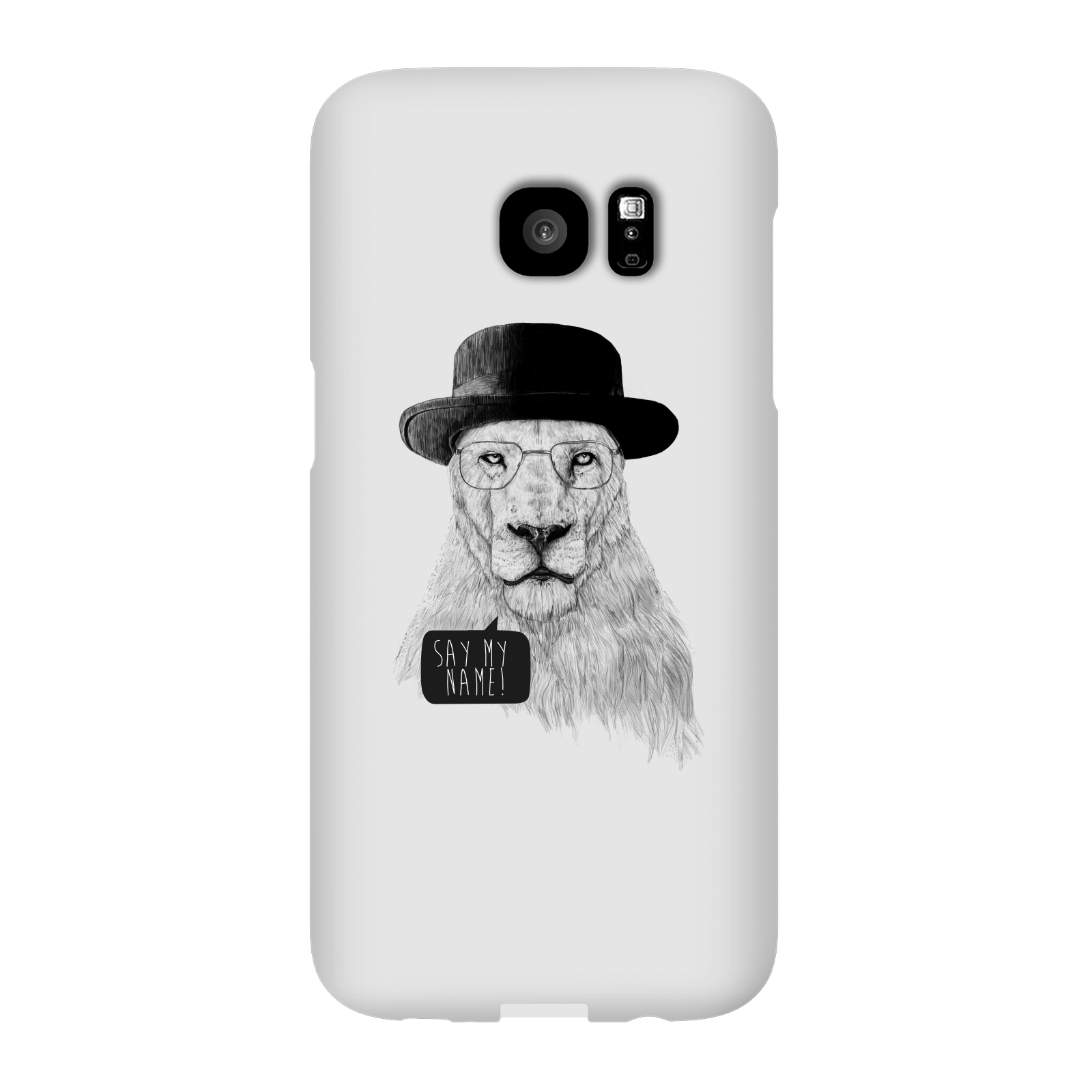 balazs solti say my name phone case for iphone and android - samsung s7 edge - snap case - matte
