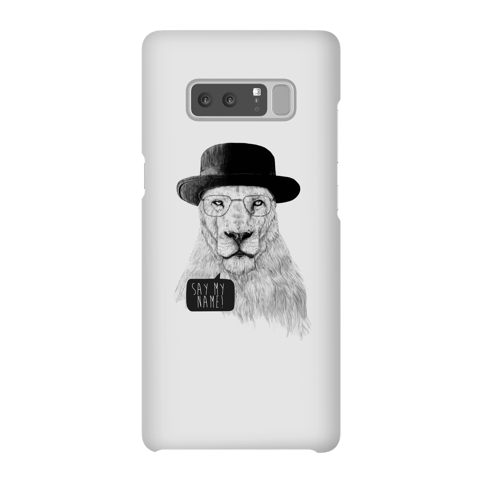 Balazs Solti Say My Name Phone Case for iPhone and Android - Samsung Note 8 - Snap Case - Matte