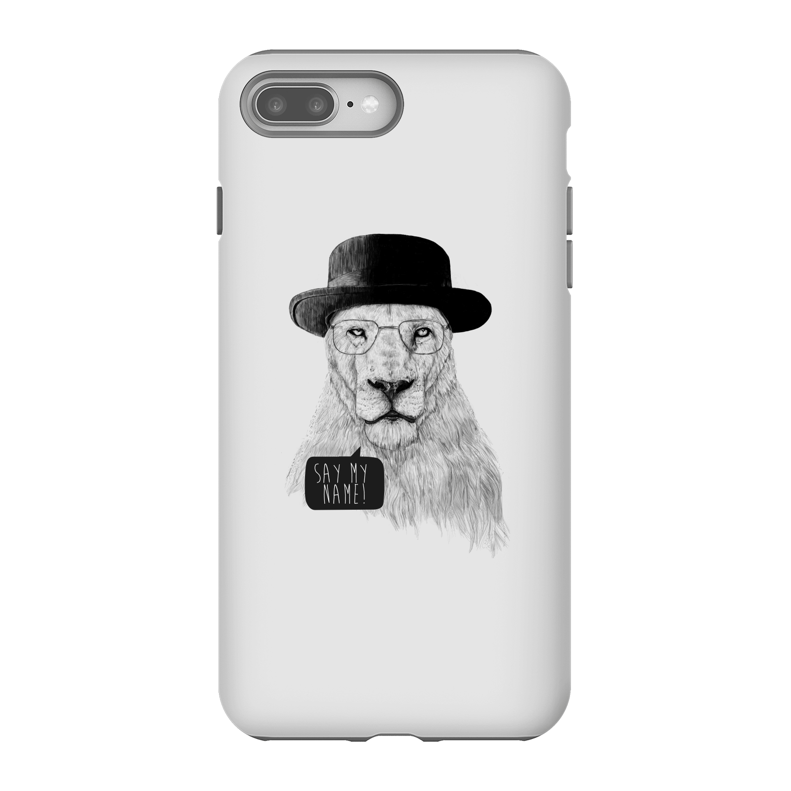 Balazs Solti Say My Name Phone Case for iPhone and Android - iPhone 8 Plus - Tough Case - Matte