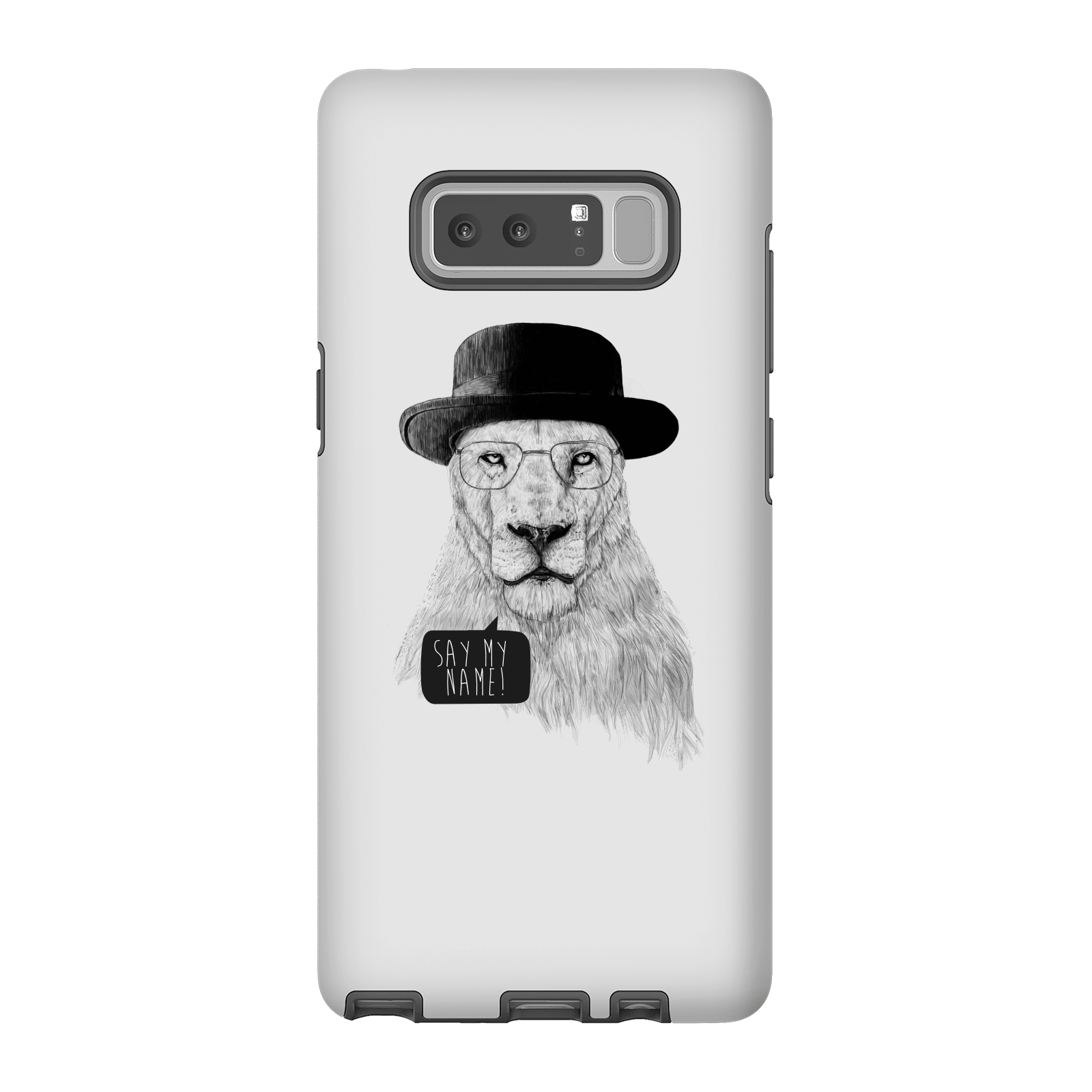 Balazs Solti Say My Name Phone Case for iPhone and Android - Samsung Note 8 - Tough Case - Matte