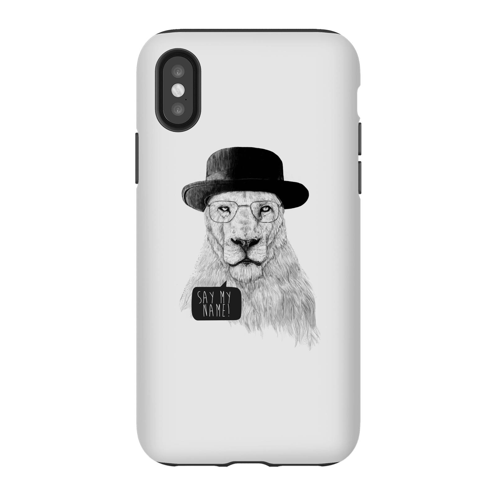Balazs Solti Say My Name Phone Case for iPhone and Android - iPhone X - Tough Case - Gloss
