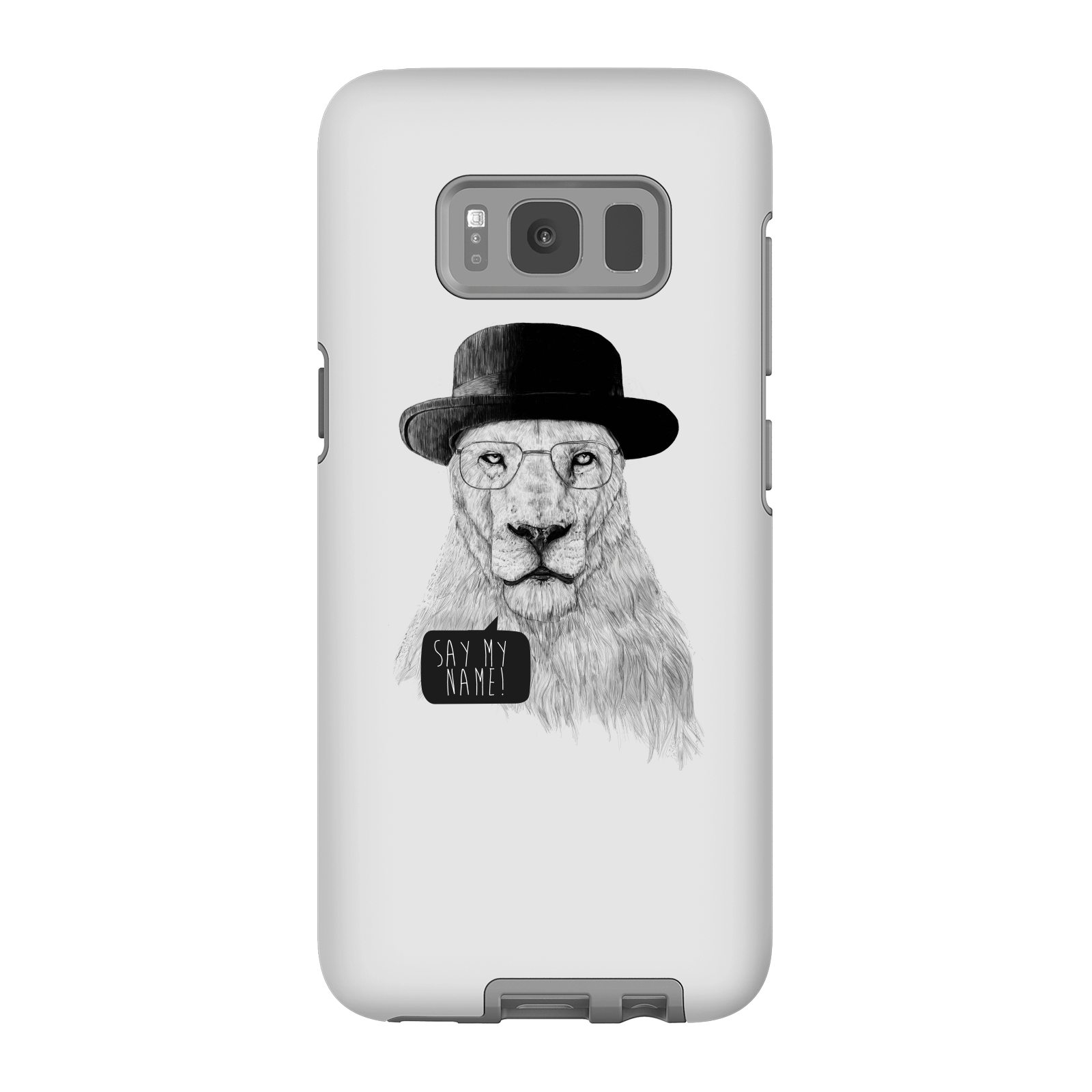 balazs solti say my name phone case for iphone and android - samsung s8 - tough case - gloss