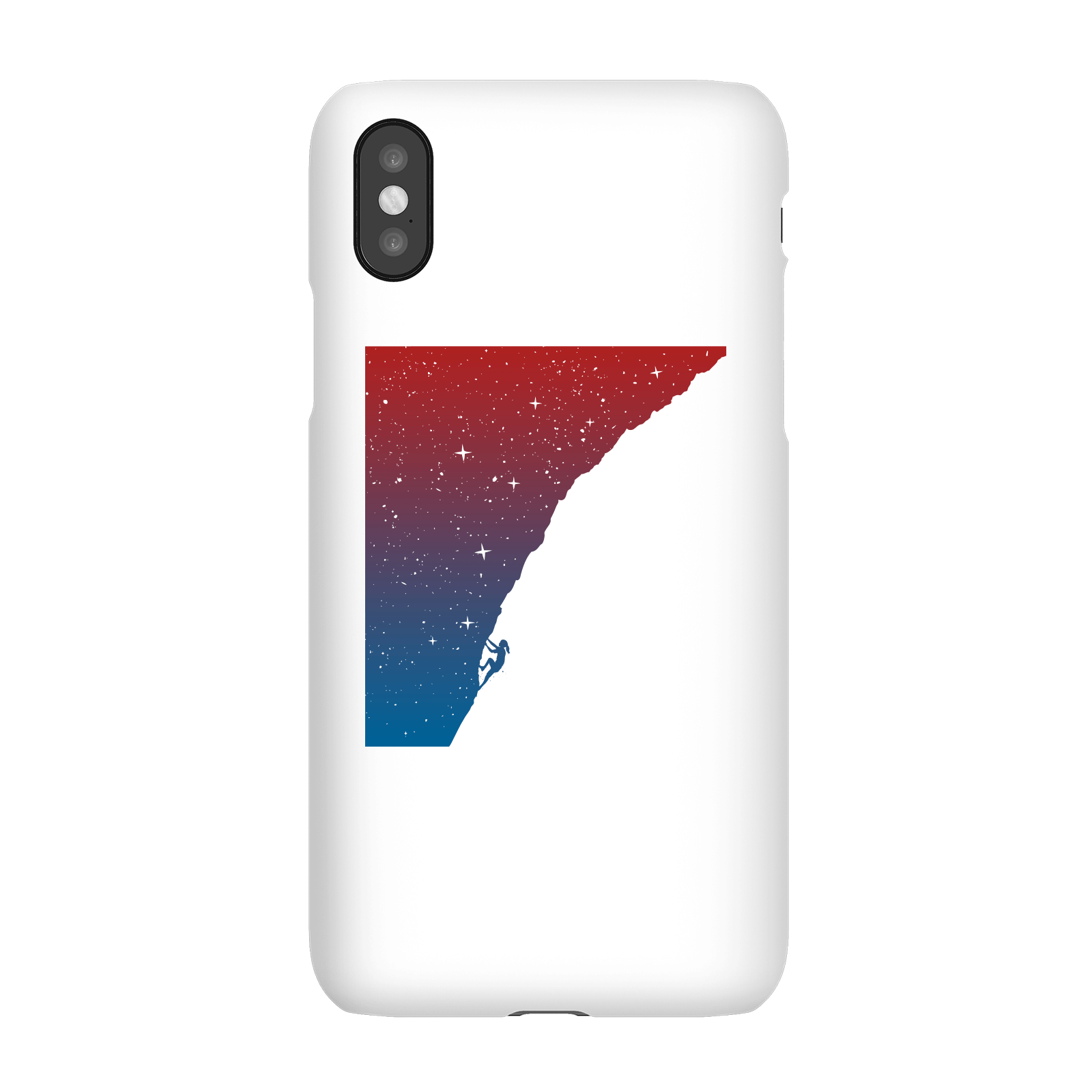 Balazs Solti Starry Climb Phone Case for iPhone and Android - iPhone X - Snap Case - Matte