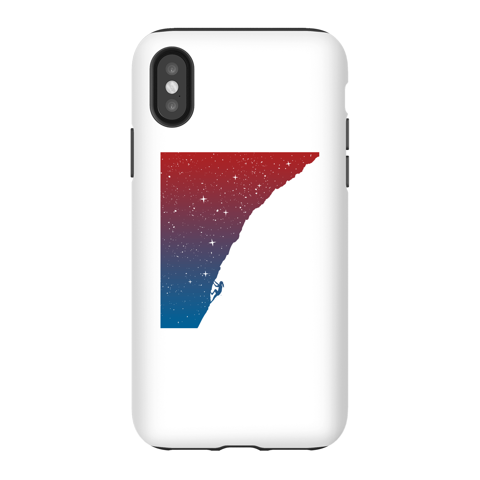 Balazs Solti Starry Climb Phone Case for iPhone and Android - iPhone X - Tough Case - Gloss