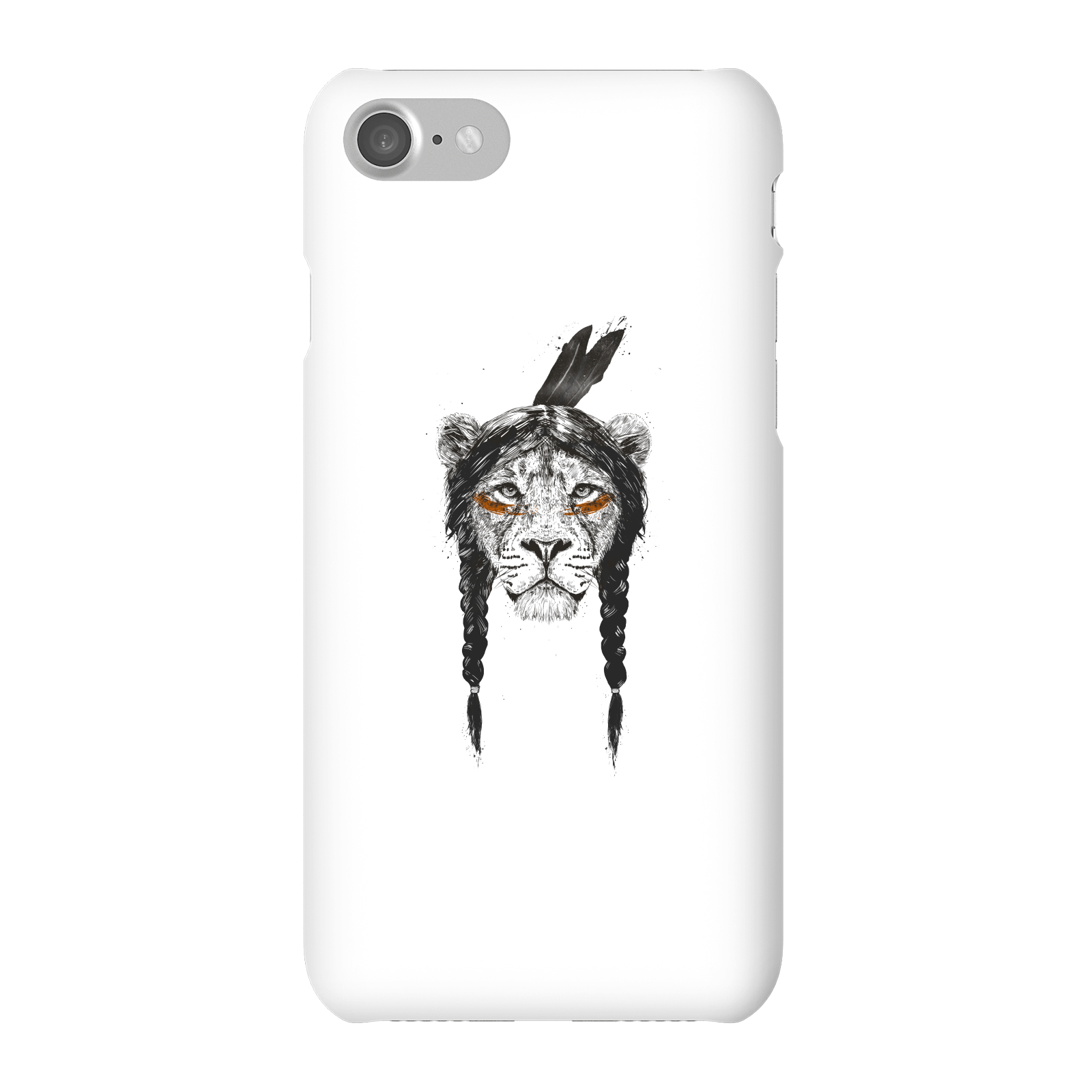 Balazs Solti Native Lion Phone Case for iPhone and Android - iPhone 7 - Snap Case - Matte