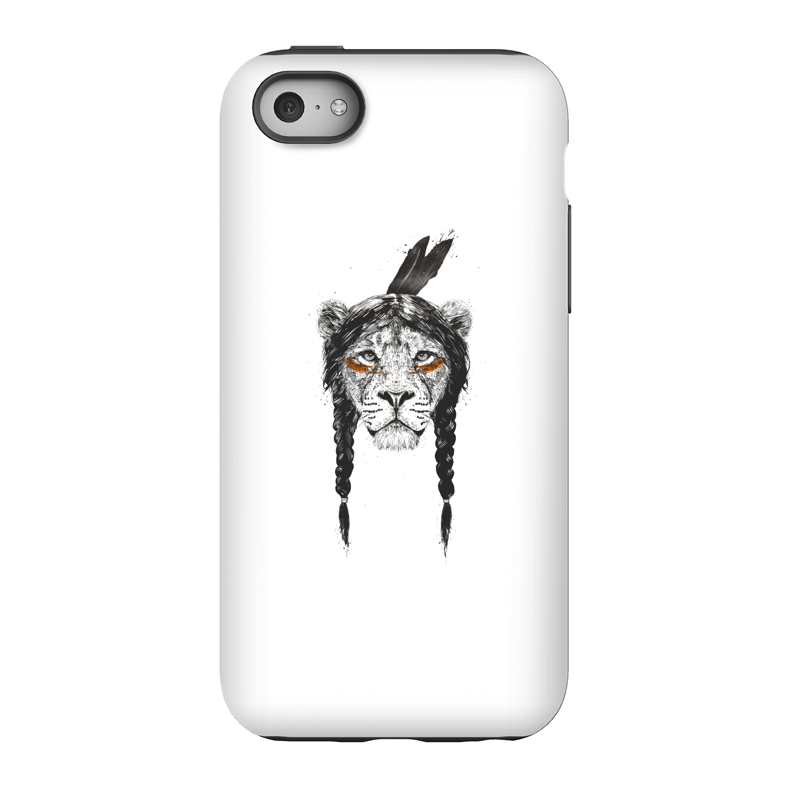 Balazs Solti Native Lion Phone Case for iPhone and Android - iPhone 5C - Tough Case - Matte