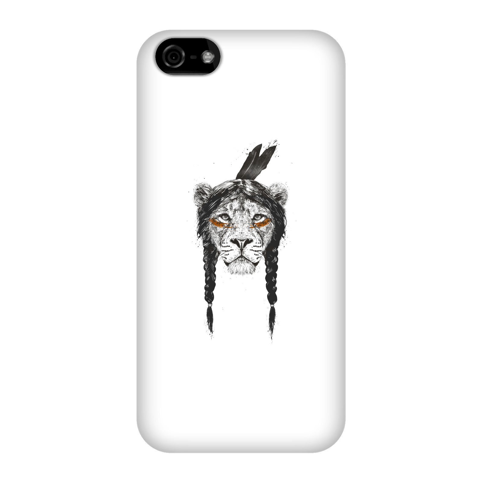 Balazs Solti Native Lion Phone Case for iPhone and Android - iPhone 5C - Snap Case - Gloss