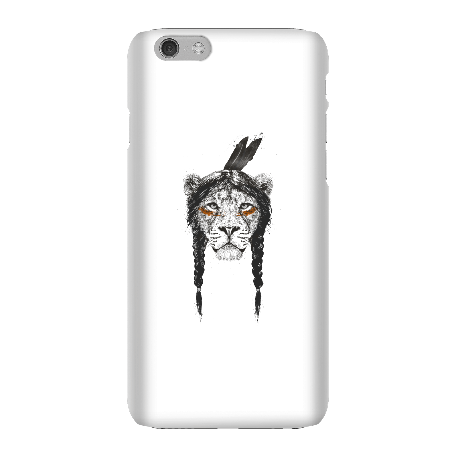 Balazs Solti Native Lion Phone Case for iPhone and Android - iPhone 6 - Snap Case - Gloss