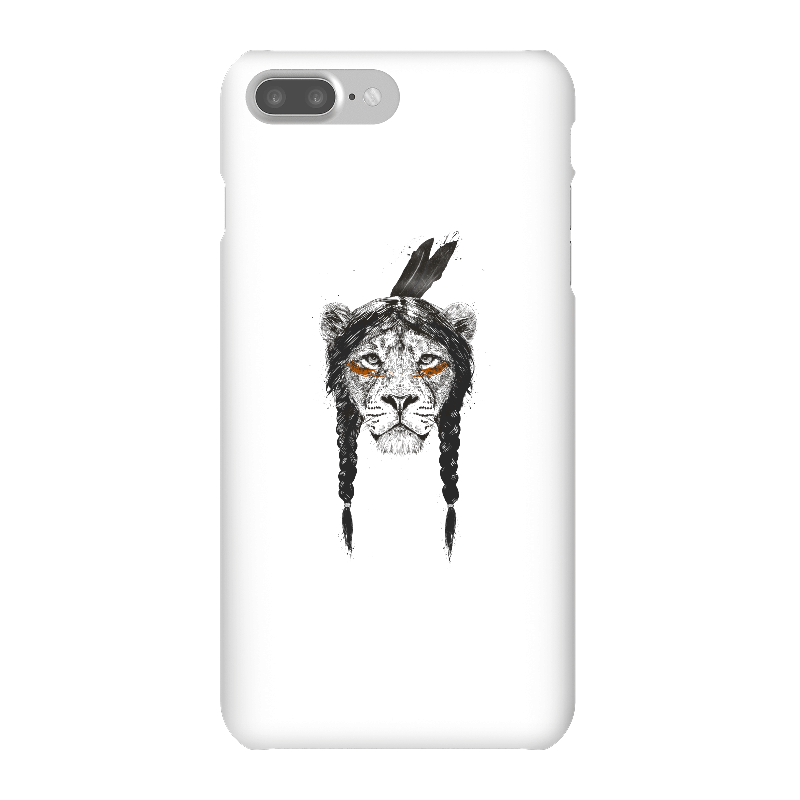 Balazs Solti Native Lion Phone Case for iPhone and Android - iPhone 7 Plus - Snap Case - Gloss
