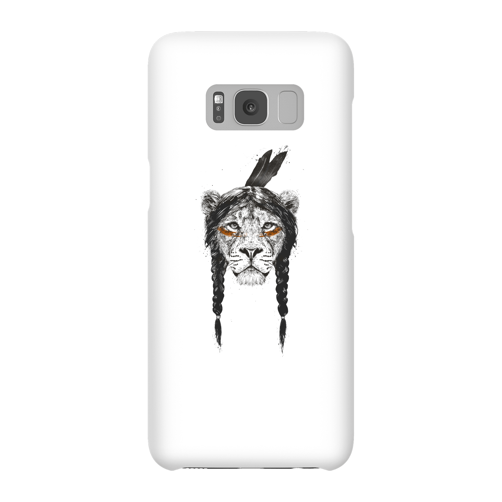 Balazs Solti Native Lion Phone Case for iPhone and Android - Samsung S8 - Snap Case - Gloss