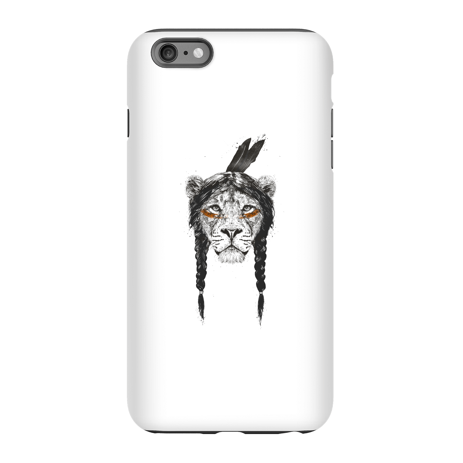 Balazs Solti Native Lion Phone Case for iPhone and Android - iPhone 6 Plus - Tough Case - Gloss