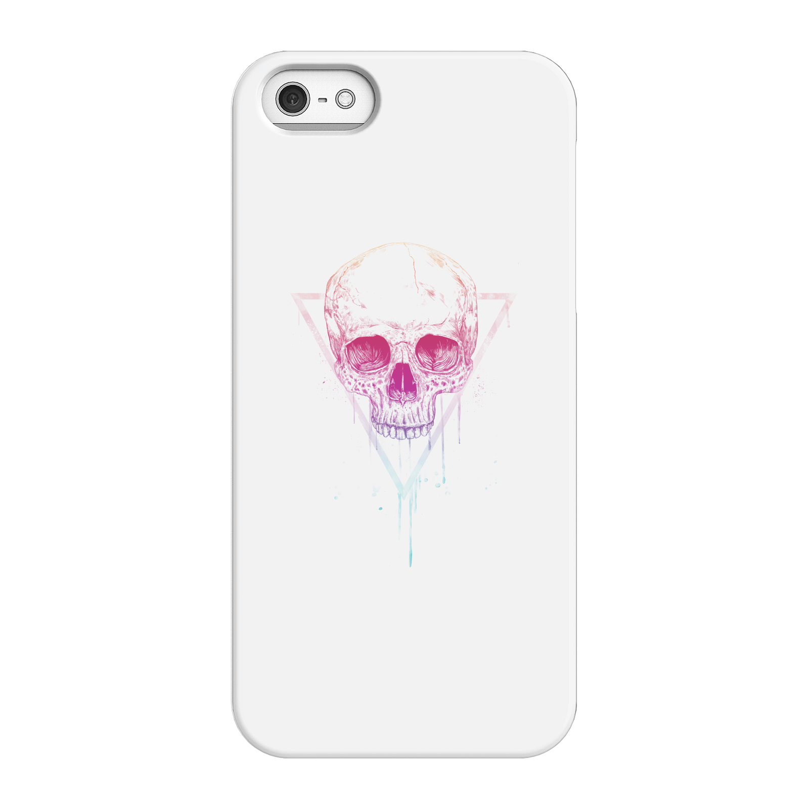 Balazs Solti Colourful Skull Phone Case for iPhone and Android - iPhone 5/5s - Snap Case - Matte