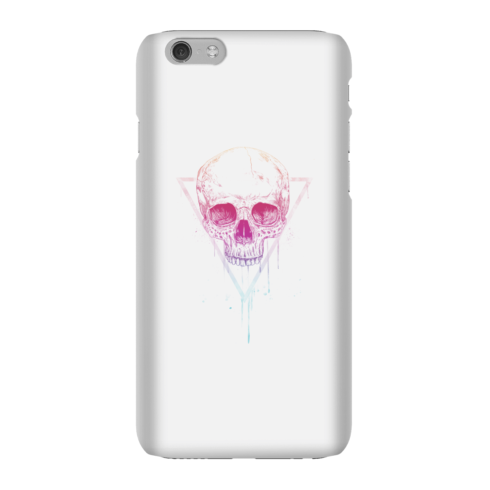 Balazs Solti Colourful Skull Phone Case for iPhone and Android - iPhone 6 - Snap Case - Matte