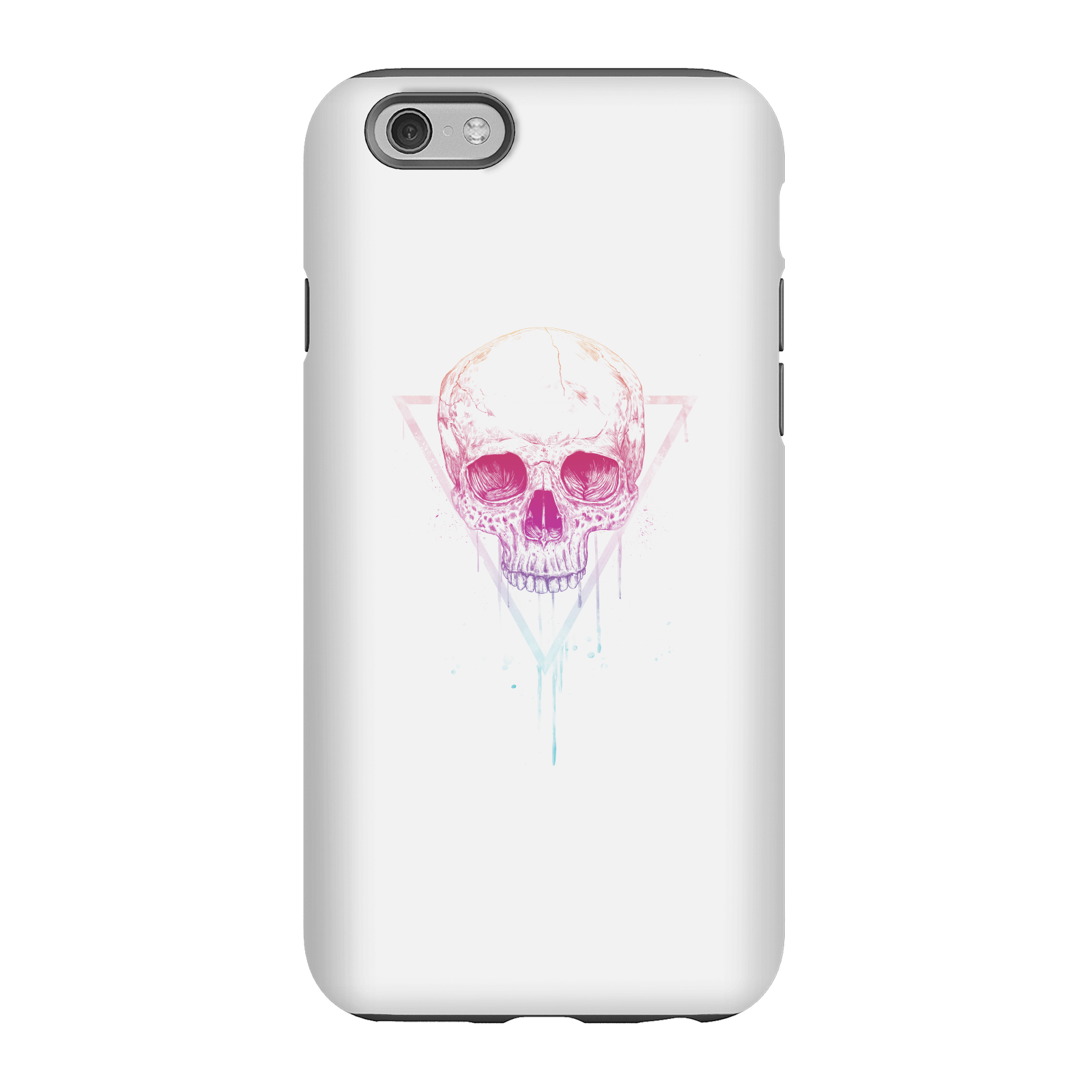 Balazs Solti Colourful Skull Phone Case for iPhone and Android - iPhone 6 - Tough Case - Matte