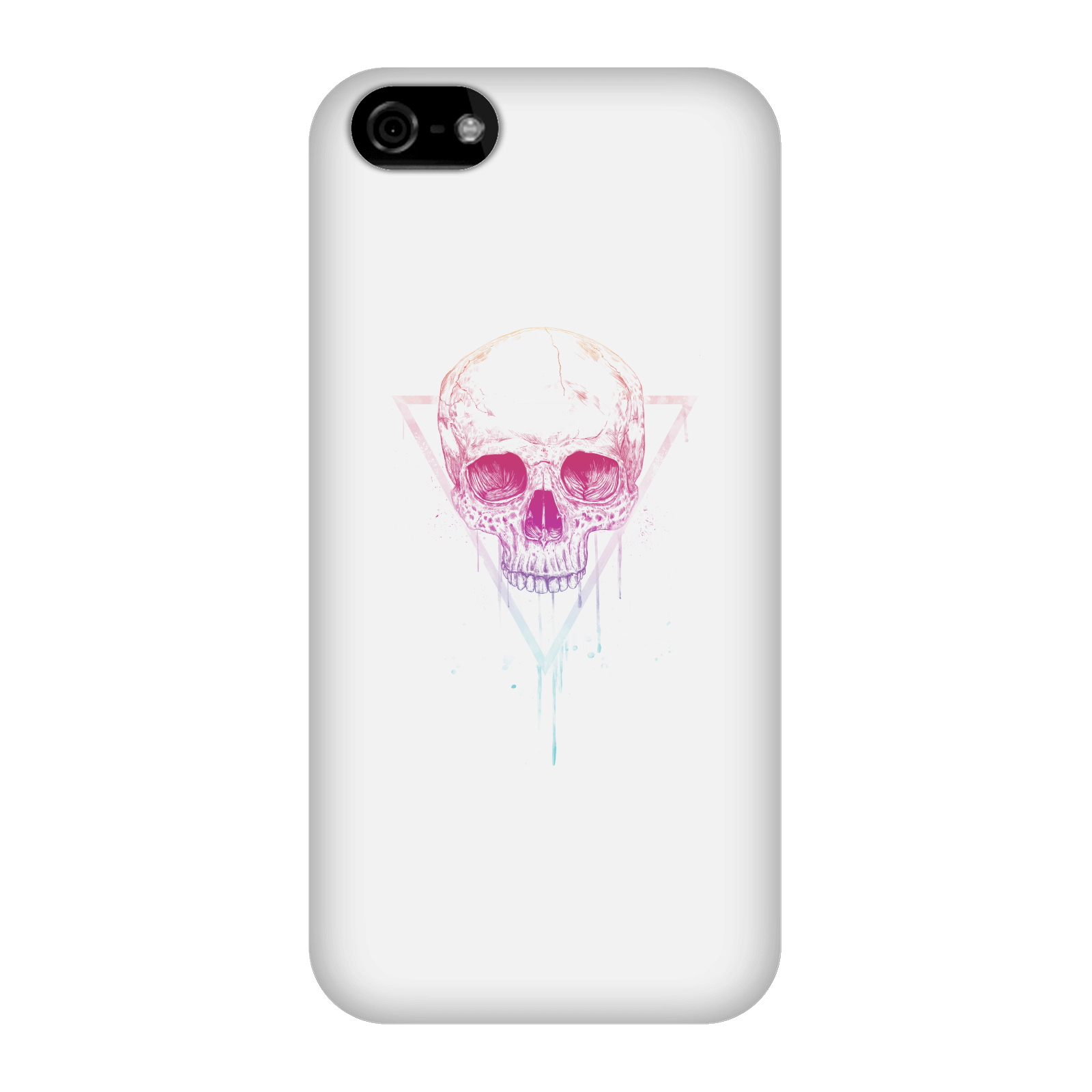 Balazs Solti Colourful Skull Phone Case for iPhone and Android - iPhone 5C - Snap Case - Gloss