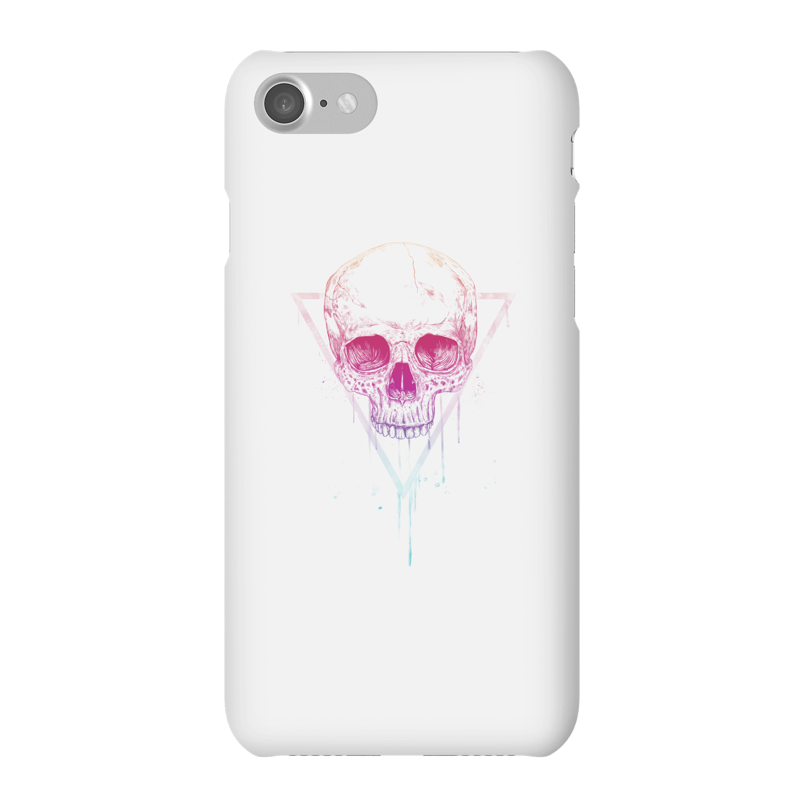 Balazs Solti Colourful Skull Phone Case for iPhone and Android - iPhone 7 - Snap Case - Gloss