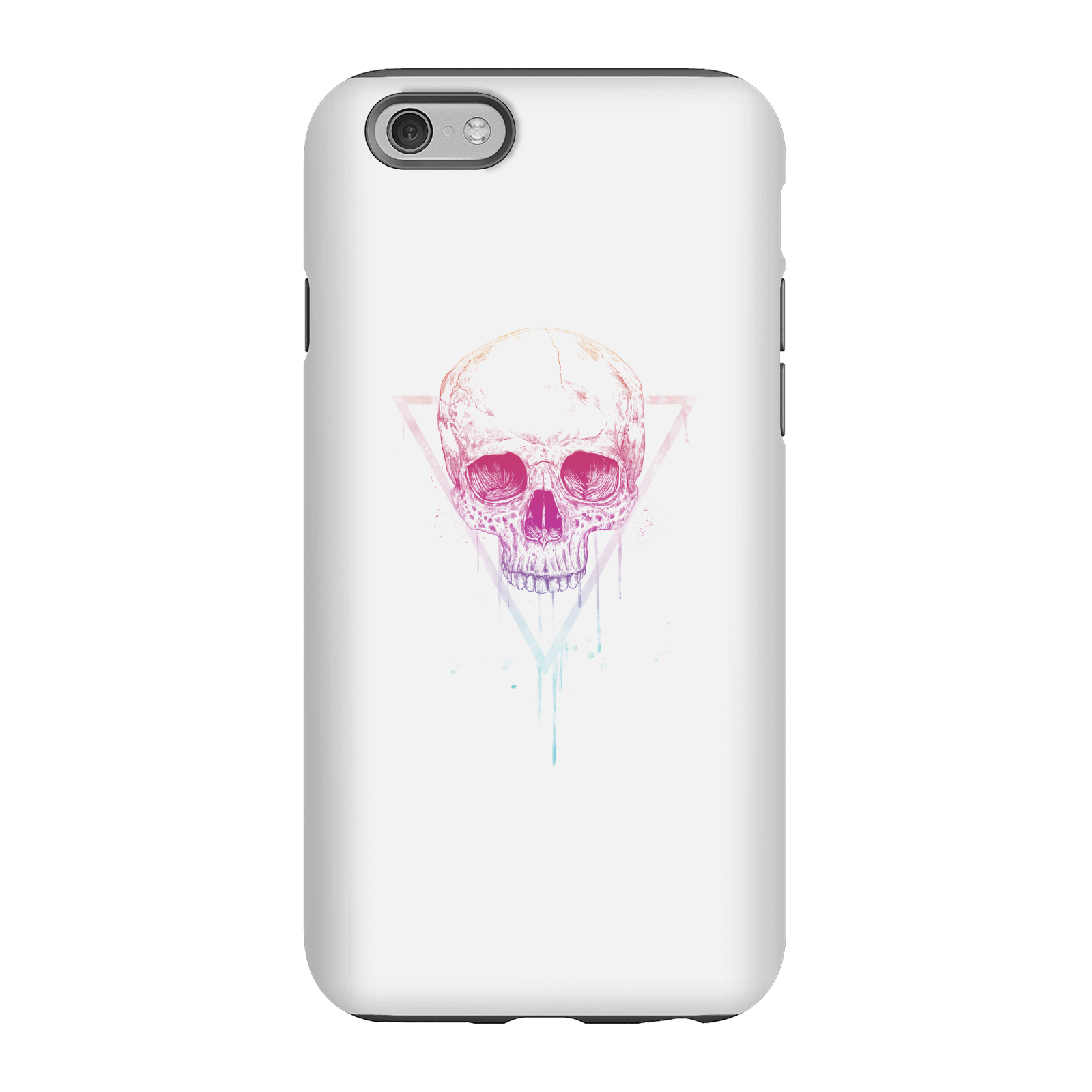 Balazs Solti Colourful Skull Phone Case for iPhone and Android - iPhone 6S - Tough Case - Gloss