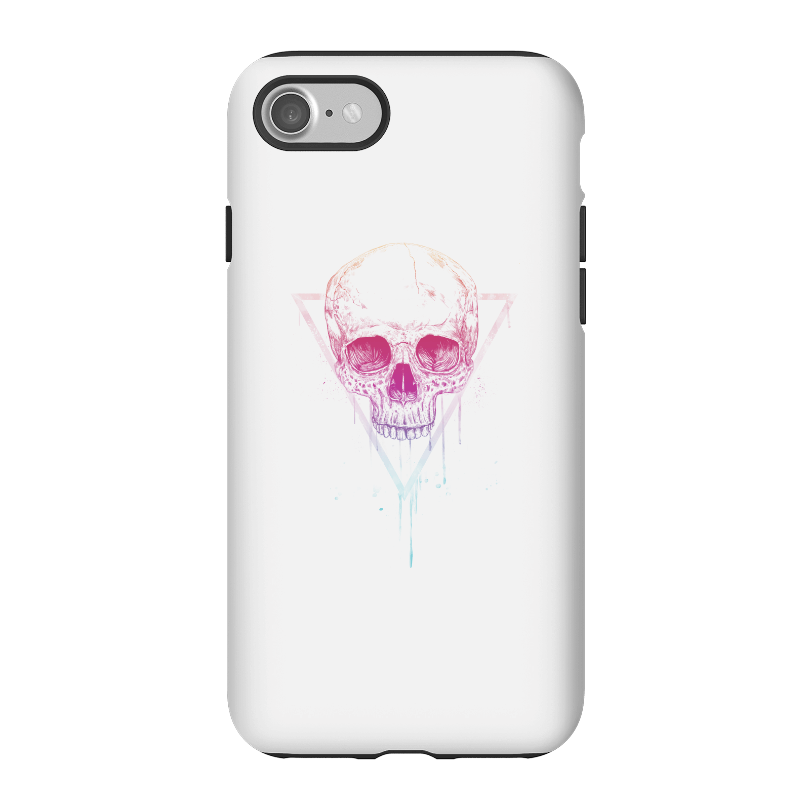 Balazs Solti Colourful Skull Phone Case for iPhone and Android - iPhone 7 - Tough Case - Gloss