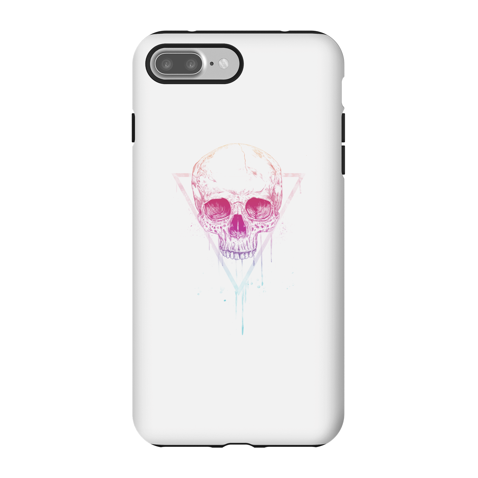 Balazs Solti Colourful Skull Phone Case for iPhone and Android - iPhone 7 Plus - Tough Case - Gloss