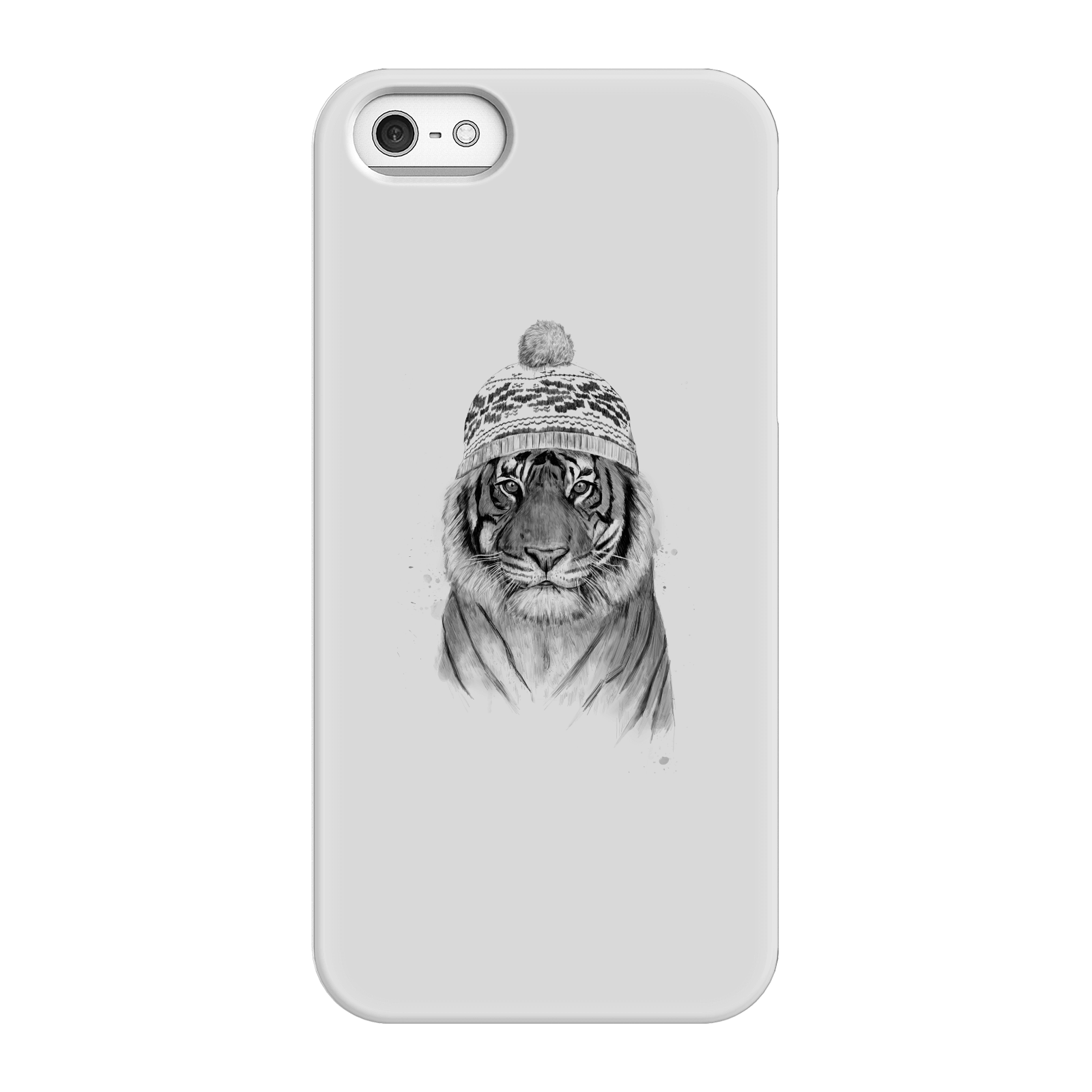 Balazs Solti Winter Tiger Phone Case for iPhone and Android - iPhone 5/5s - Snap Case - Matte