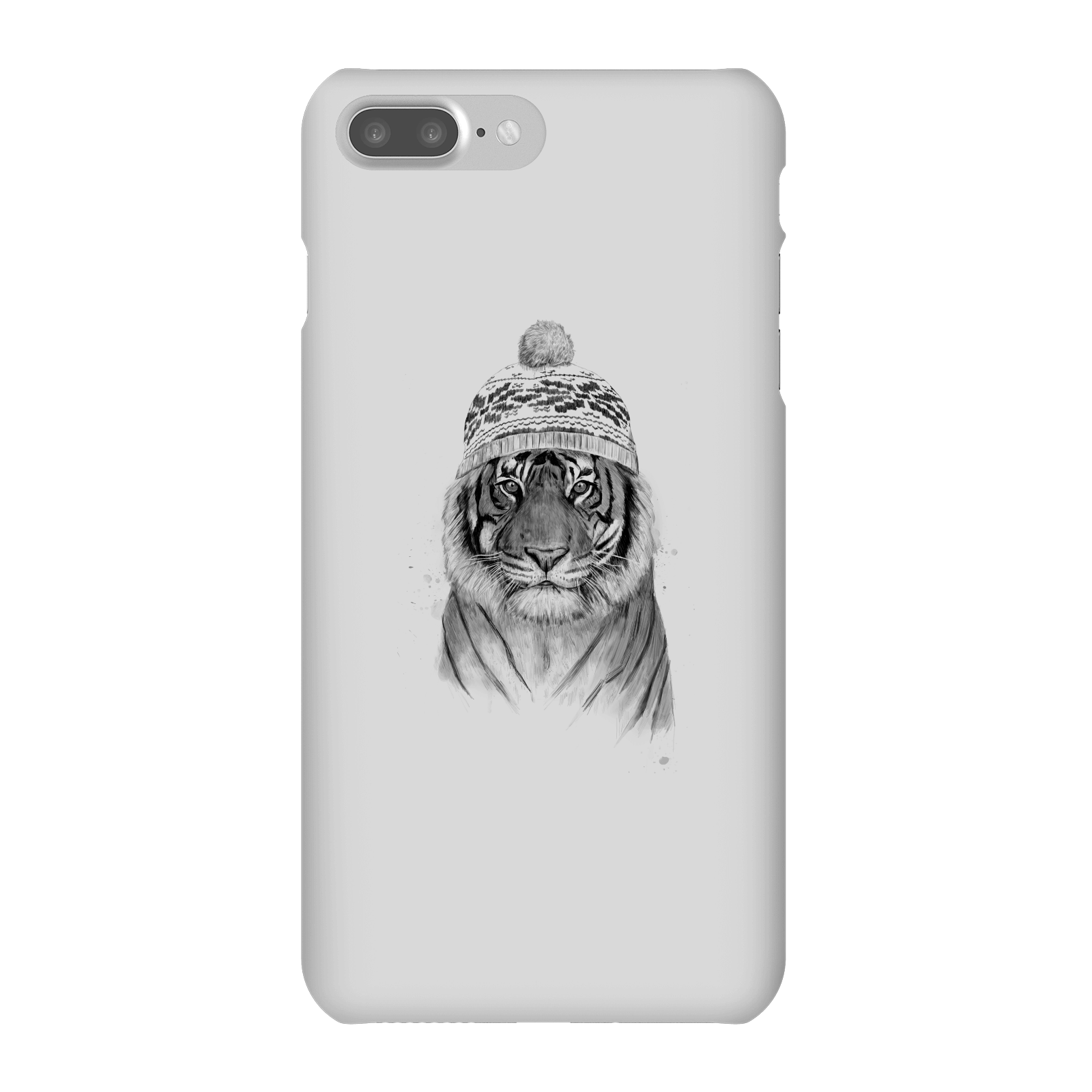 Balazs Solti Winter Tiger Phone Case for iPhone and Android - iPhone 7 Plus - Snap Case - Matte