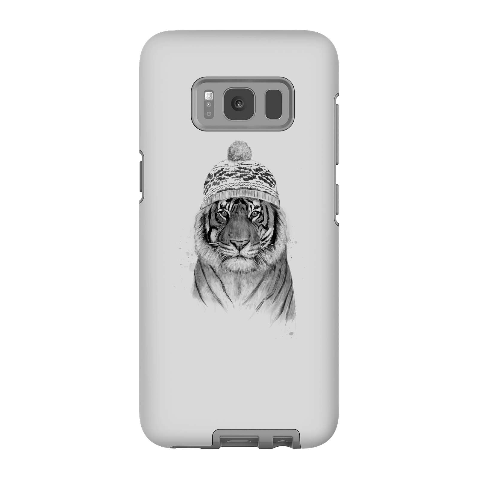 Balazs Solti Winter Tiger Phone Case for iPhone and Android - Samsung S8 - Tough Case - Matte