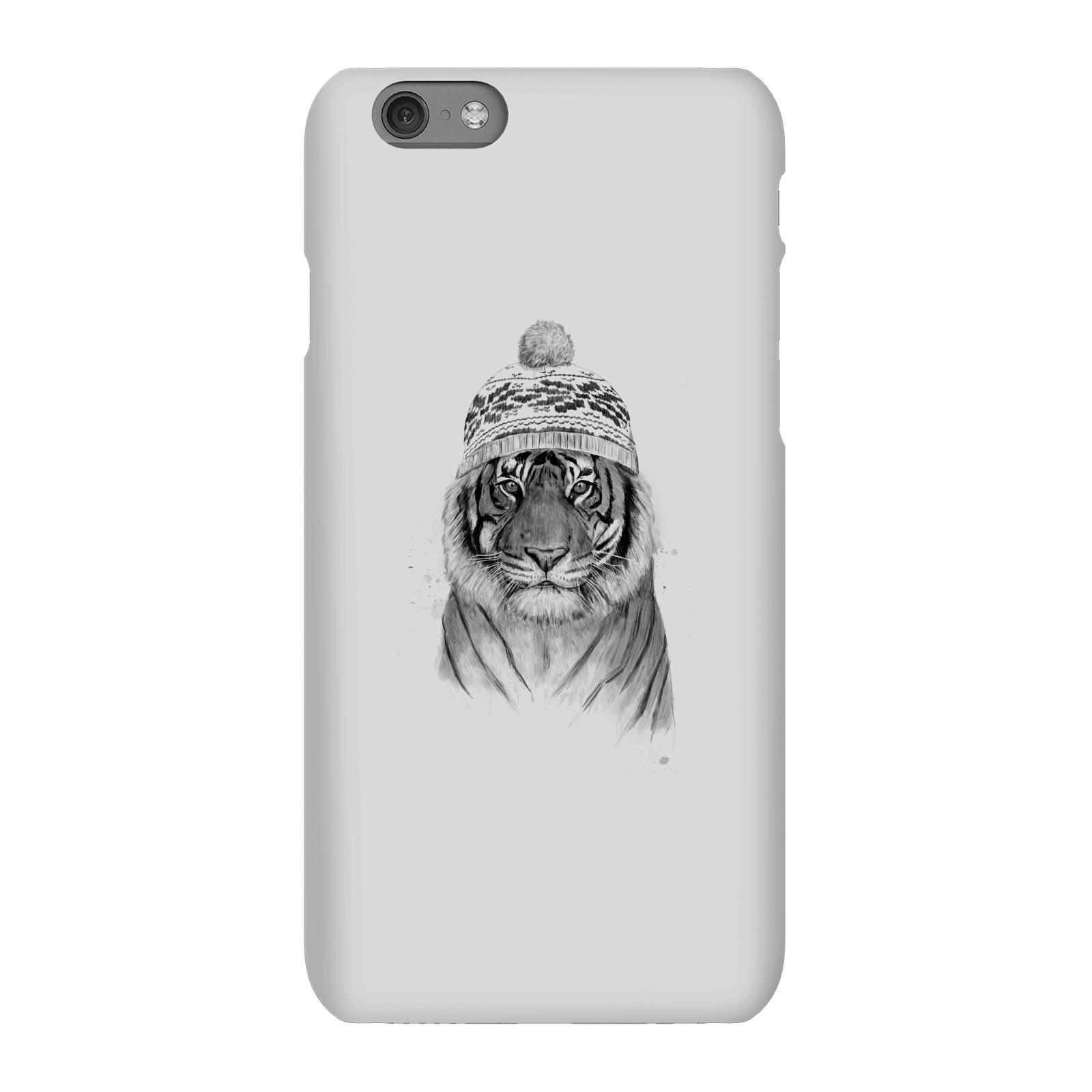 Balazs Solti Winter Tiger Phone Case for iPhone and Android - iPhone 6S - Snap Case - Gloss
