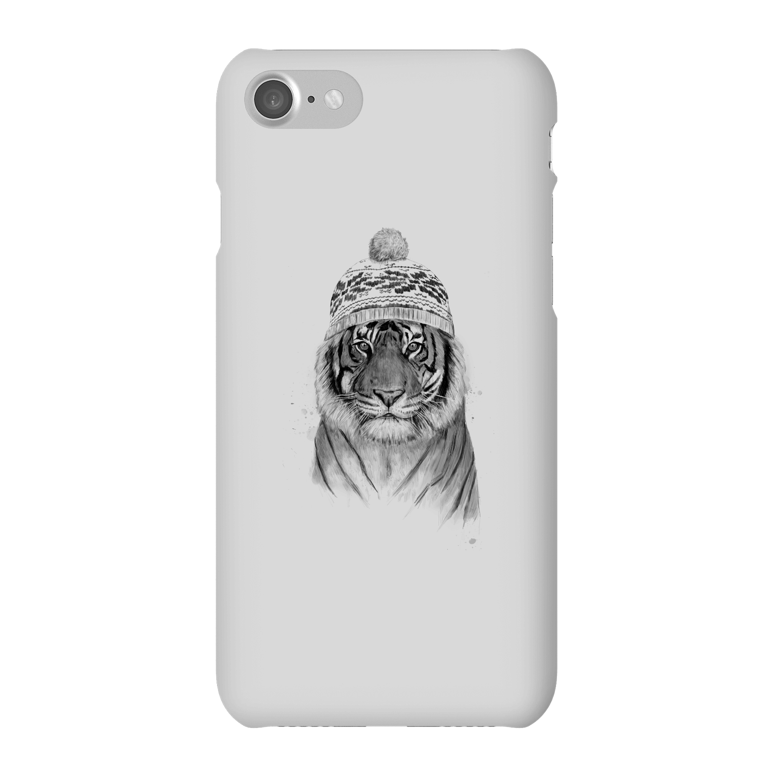 Balazs Solti Winter Tiger Phone Case for iPhone and Android - iPhone 7 - Snap Case - Gloss
