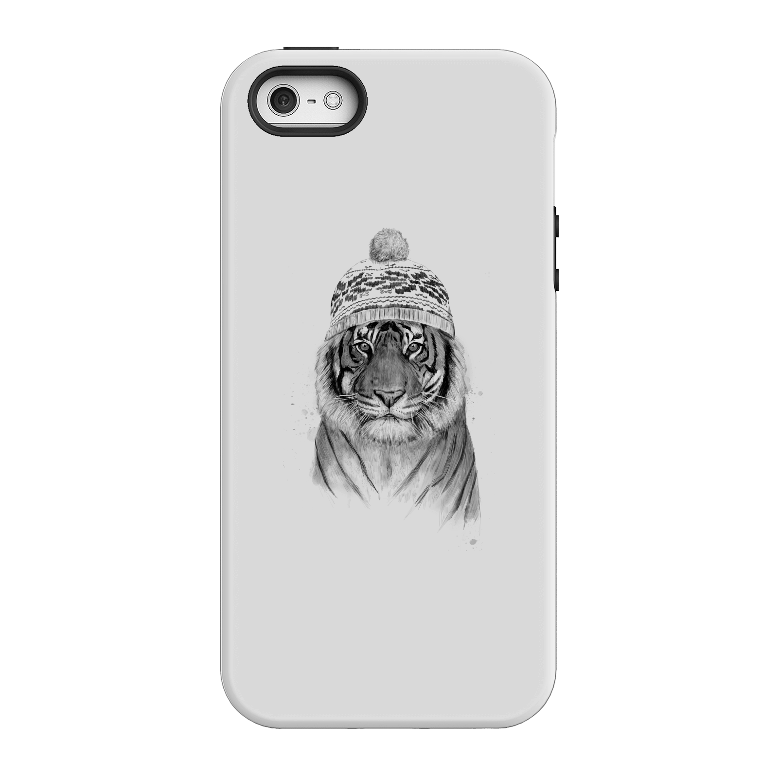 Balazs Solti Winter Tiger Phone Case for iPhone and Android - iPhone 5/5s - Tough Case - Gloss