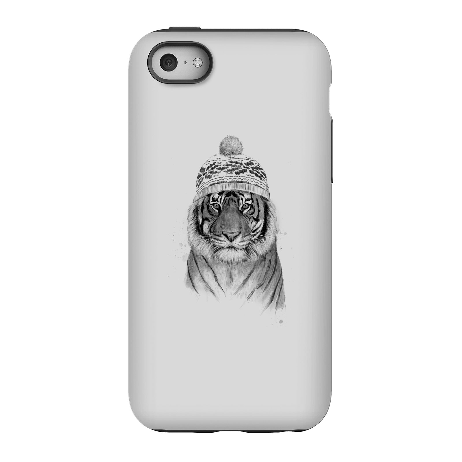 Balazs Solti Winter Tiger Phone Case for iPhone and Android - iPhone 5C - Tough Case - Gloss