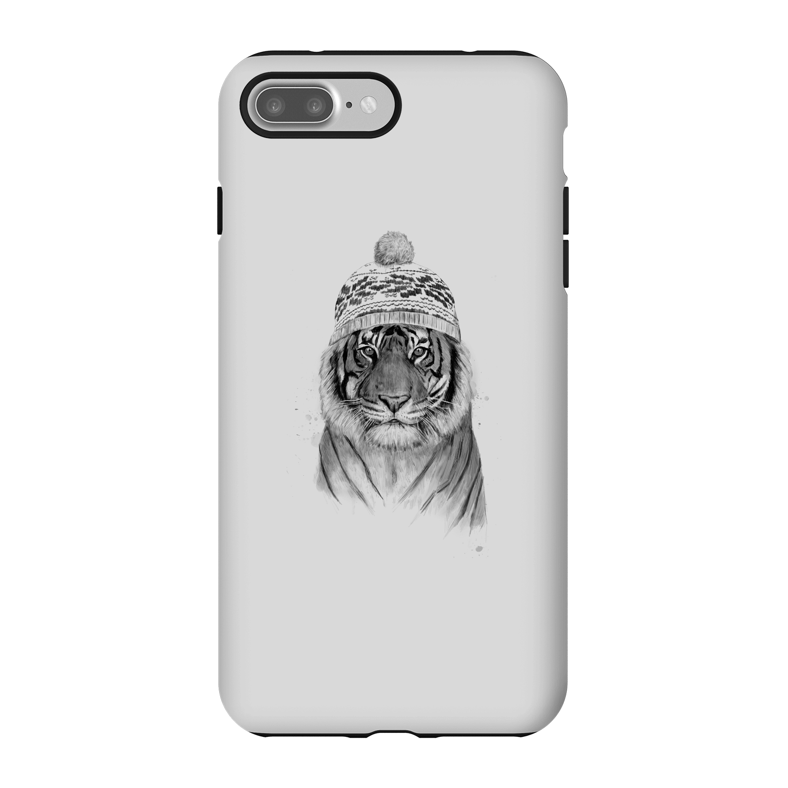 Balazs Solti Winter Tiger Phone Case for iPhone and Android - iPhone 7 Plus - Tough Case - Gloss