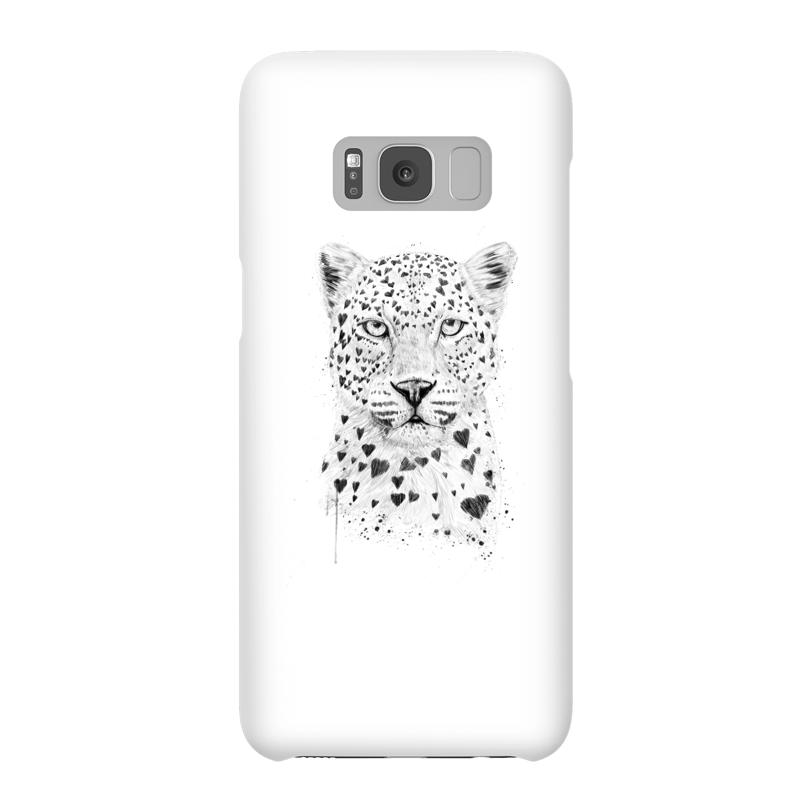 Balazs Solti Love Hearts Phone Case for iPhone and Android - Samsung S8 - Snap Case - Matte
