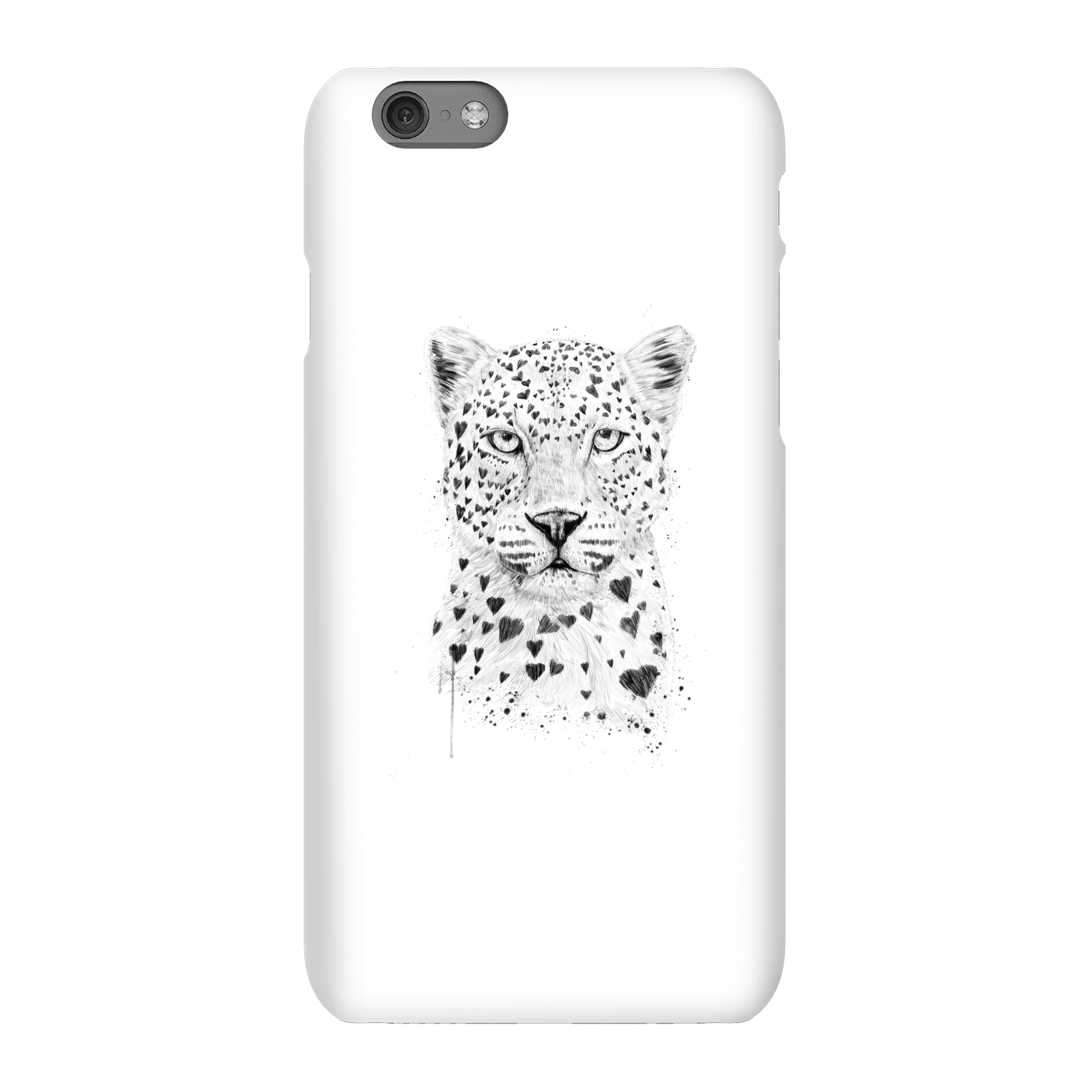 Balazs Solti Love Hearts Phone Case for iPhone and Android - iPhone 6S - Snap Case - Gloss