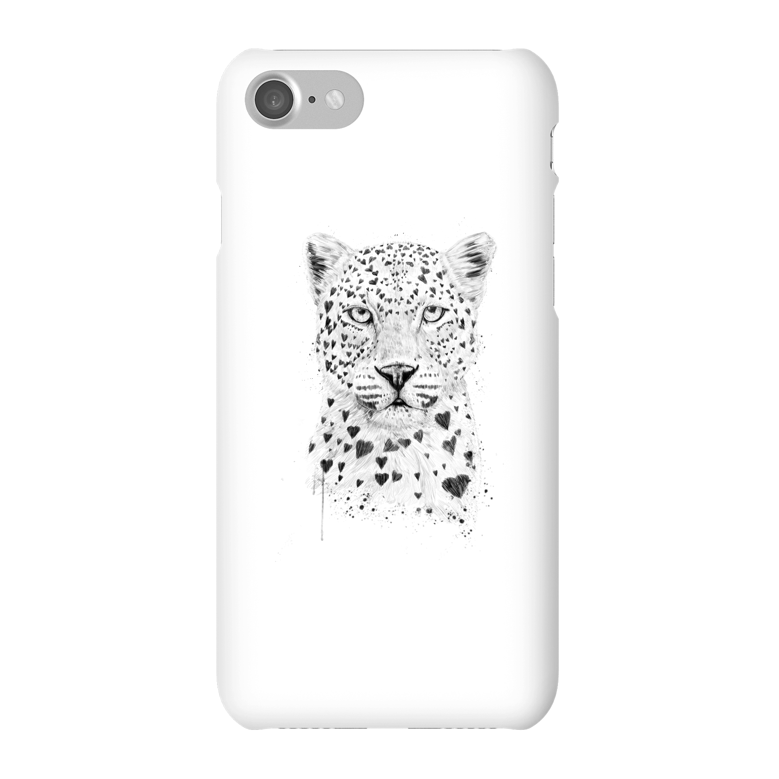 Balazs Solti Love Hearts Phone Case for iPhone and Android - iPhone 7 - Snap Case - Gloss