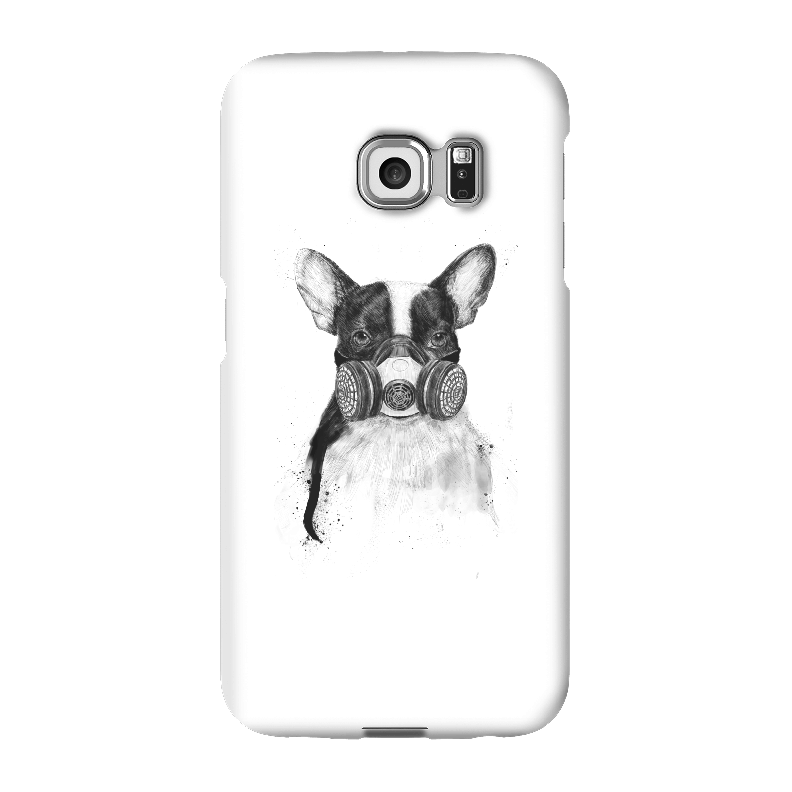 Balazs Solti Masked Bulldog Phone Case for iPhone and Android - Samsung S6 Edge Plus - Snap Case - Gloss