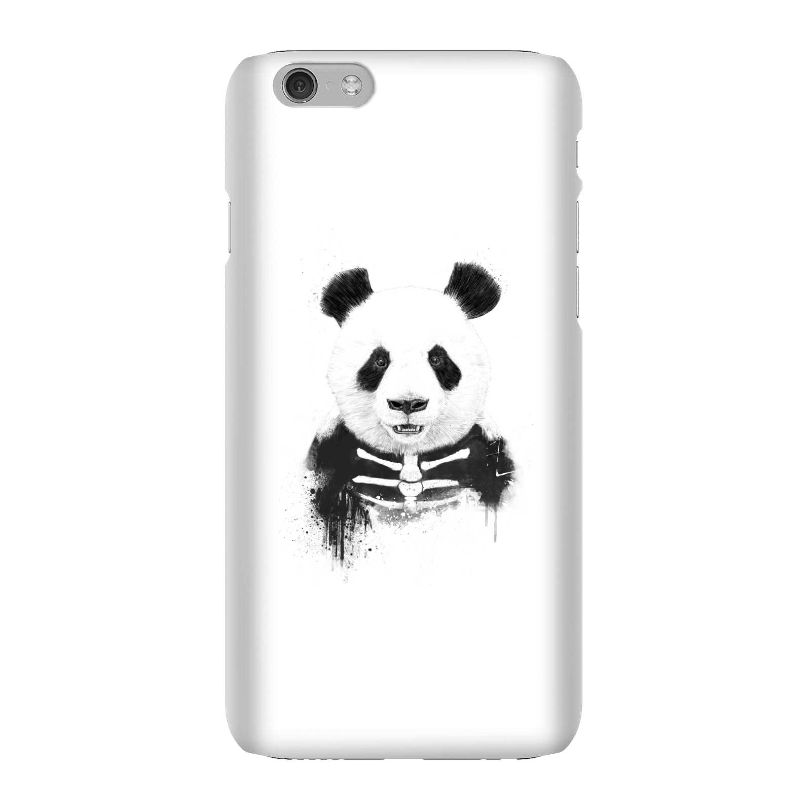Balazs Solti Skull Panda Phone Case for iPhone and Android - iPhone 6 - Snap Case - Matte