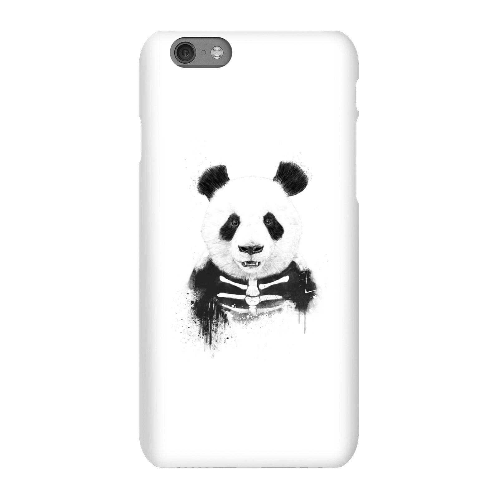 Balazs Solti Skull Panda Phone Case for iPhone and Android - iPhone 6S - Snap Case - Matte