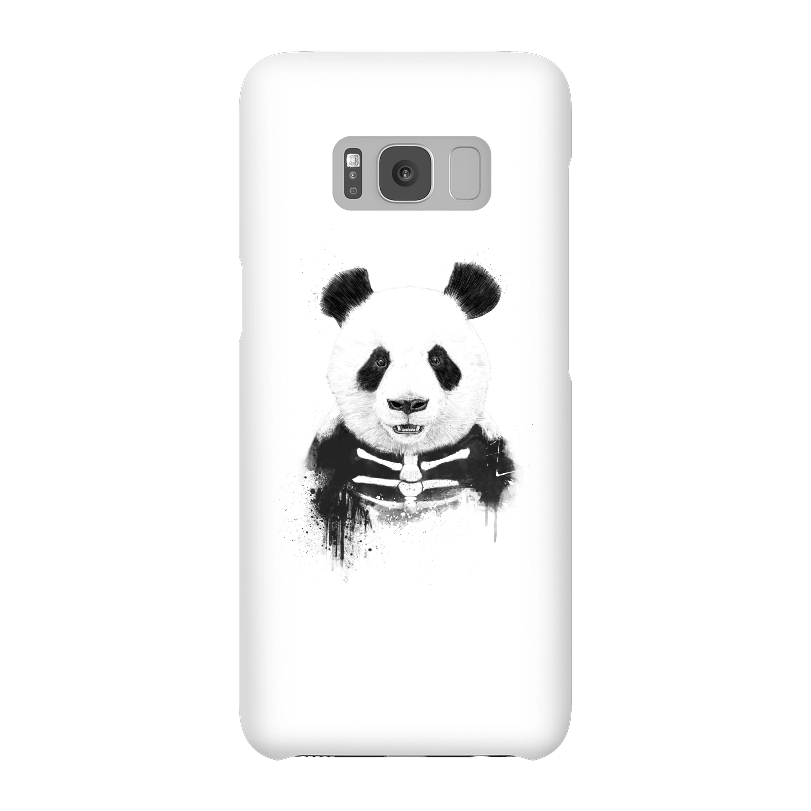 Balazs Solti Skull Panda Phone Case for iPhone and Android - Samsung S8 - Snap Case - Matte