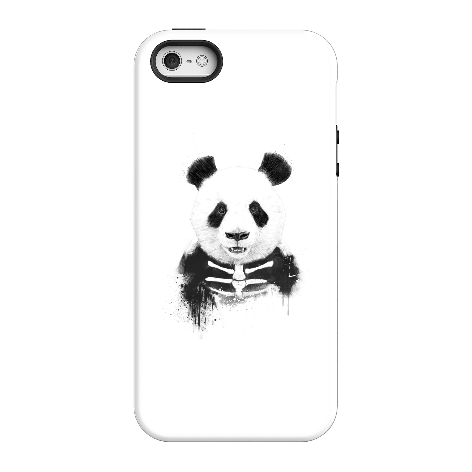 Balazs Solti Skull Panda Phone Case for iPhone and Android - iPhone 5/5s - Tough Case - Matte