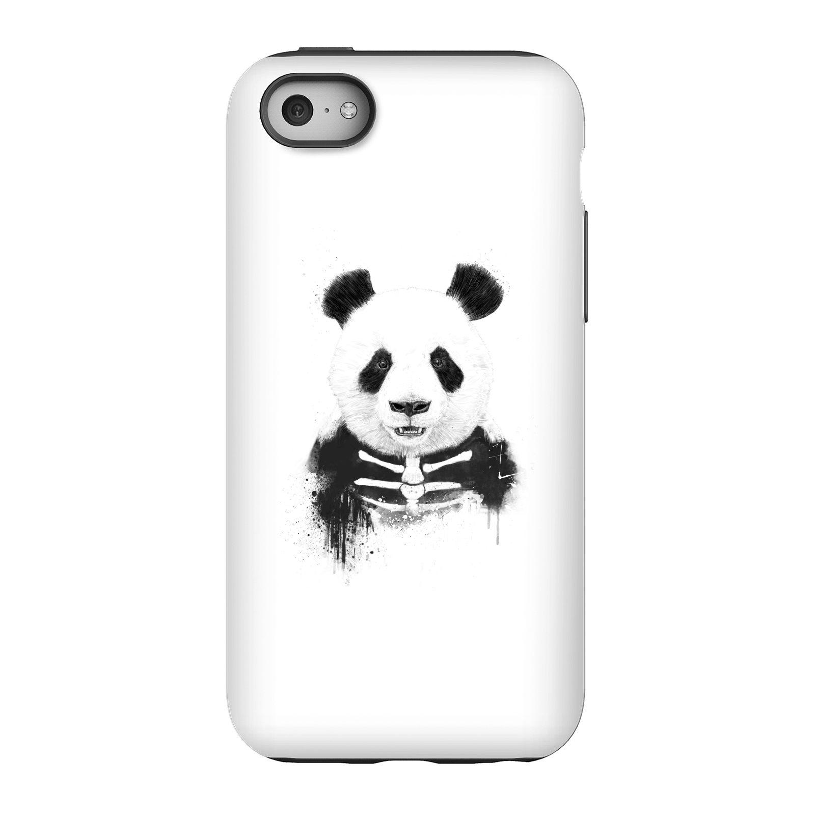 Balazs Solti Skull Panda Phone Case for iPhone and Android - iPhone 5C - Tough Case - Matte