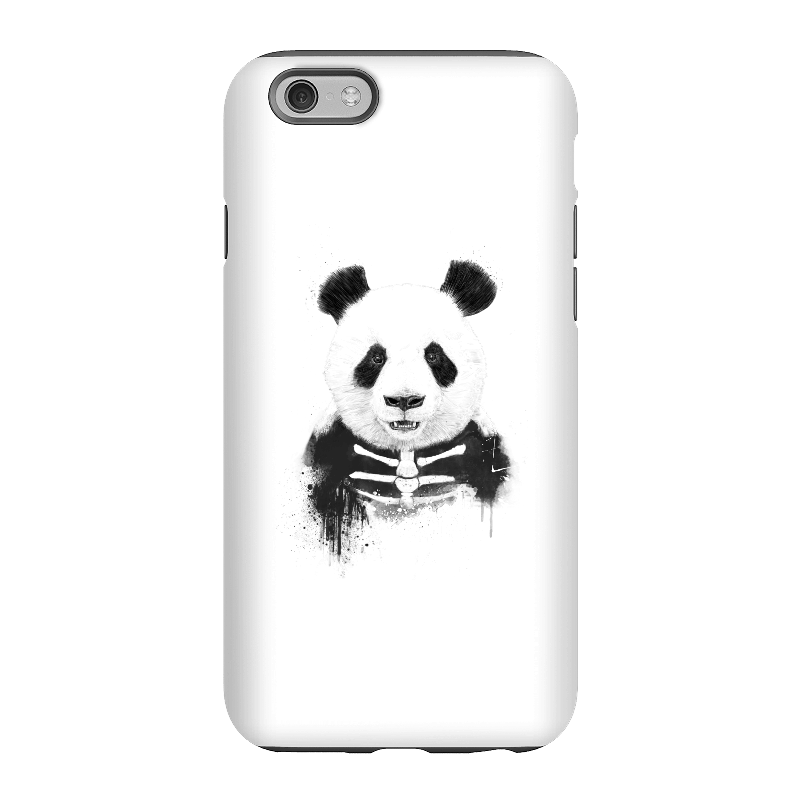 Balazs Solti Skull Panda Phone Case for iPhone and Android - iPhone 6 - Tough Case - Matte