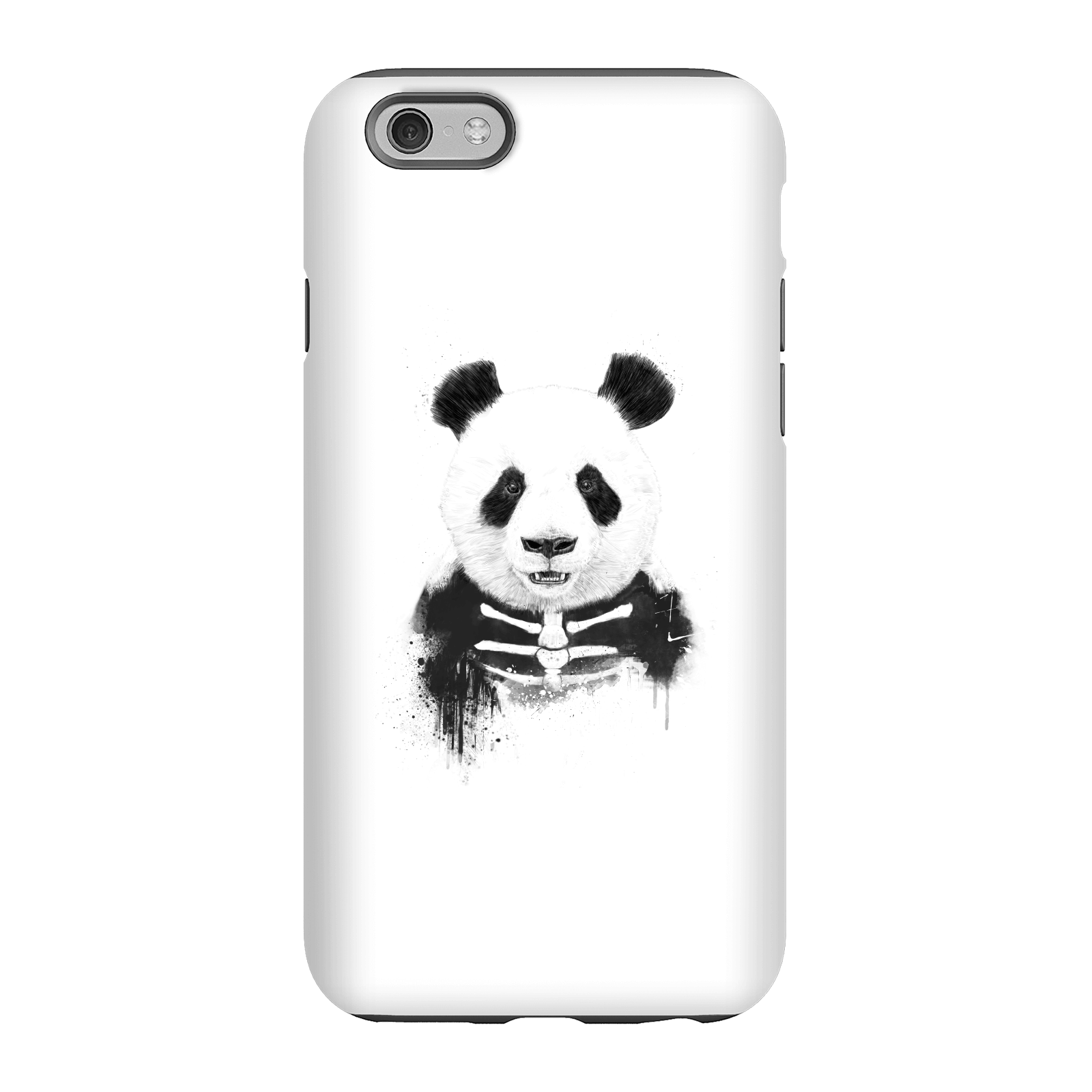 Balazs Solti Skull Panda Phone Case for iPhone and Android - iPhone 6S - Tough Case - Matte