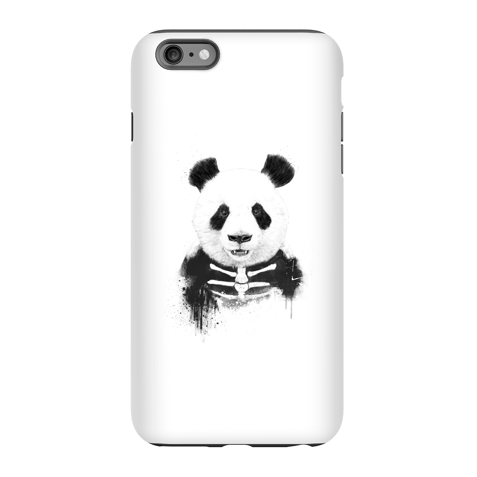 Balazs Solti Skull Panda Phone Case for iPhone and Android - iPhone 6 Plus - Tough Case - Matte