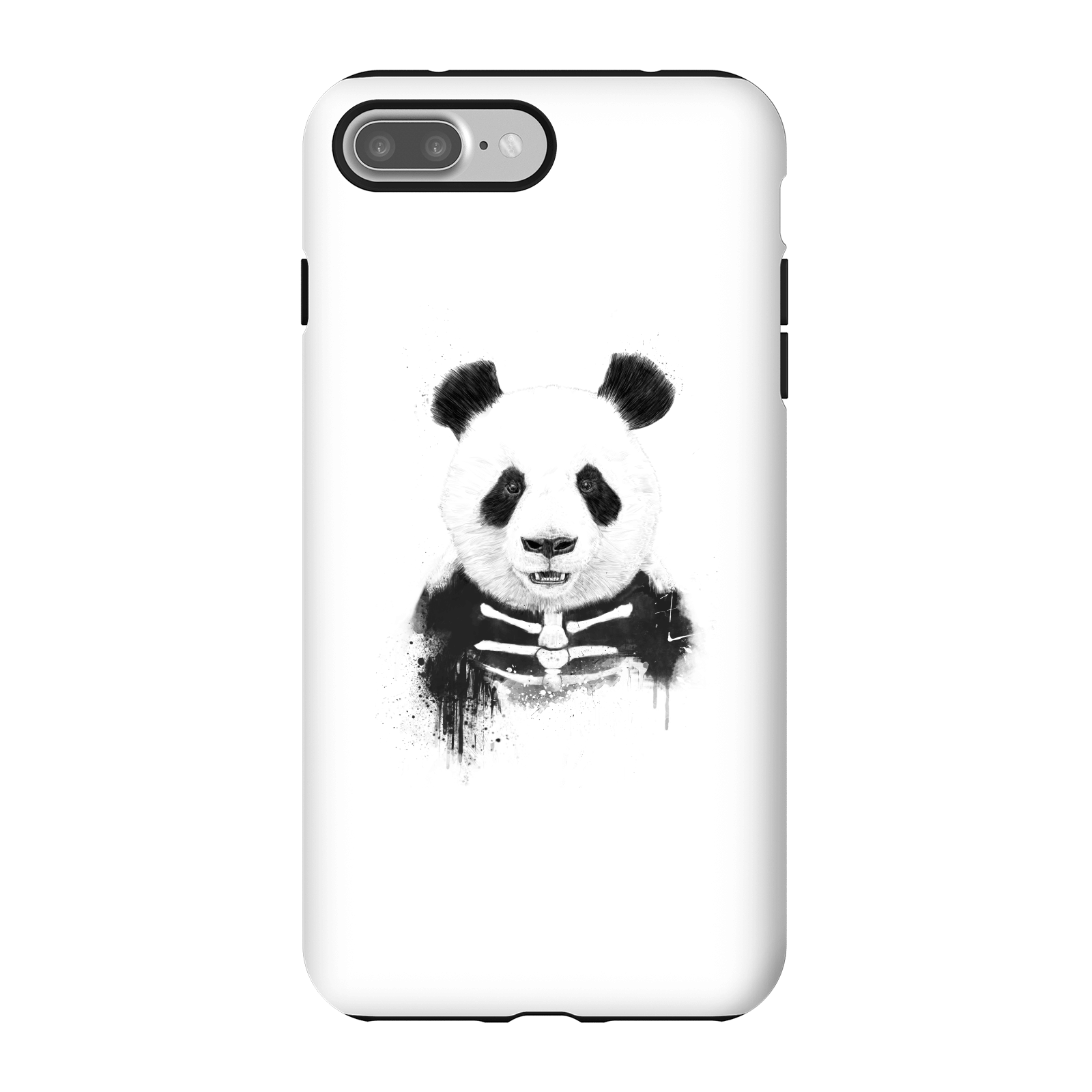 Balazs Solti Skull Panda Phone Case for iPhone and Android - iPhone 7 Plus - Tough Case - Matte