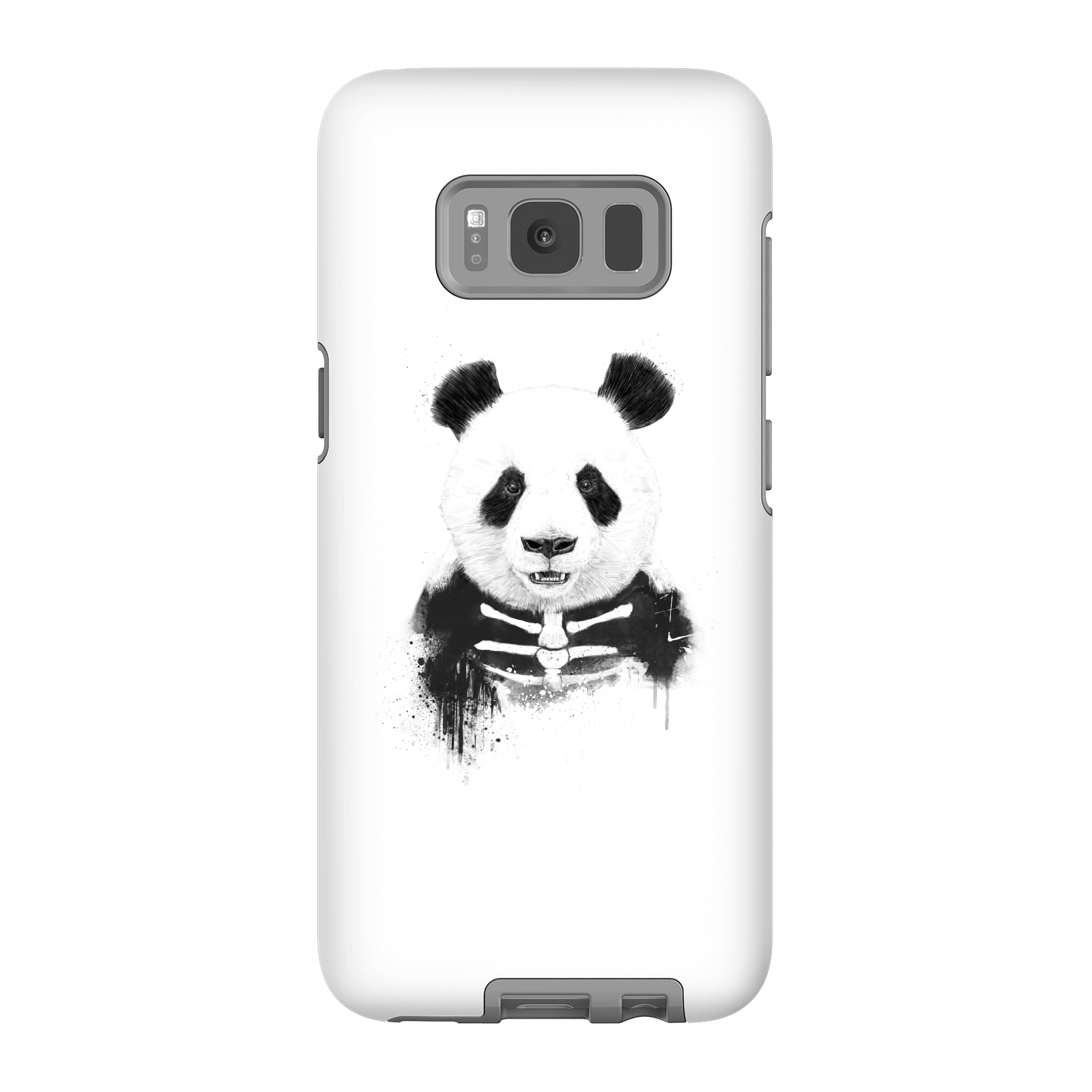Balazs Solti Skull Panda Phone Case for iPhone and Android - Samsung S8 - Tough Case - Matte