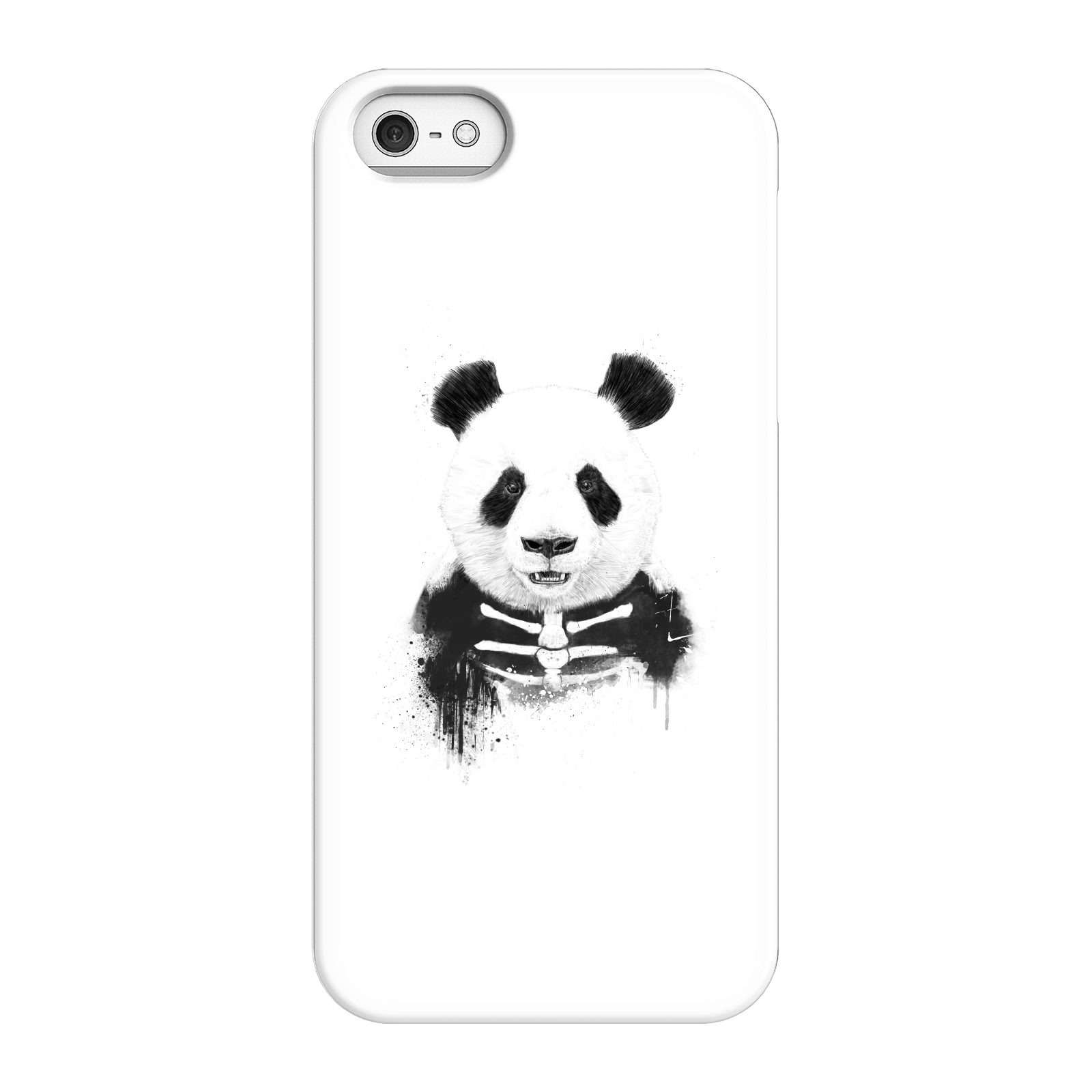 Balazs Solti Skull Panda Phone Case for iPhone and Android - iPhone 5/5s - Snap Case - Gloss