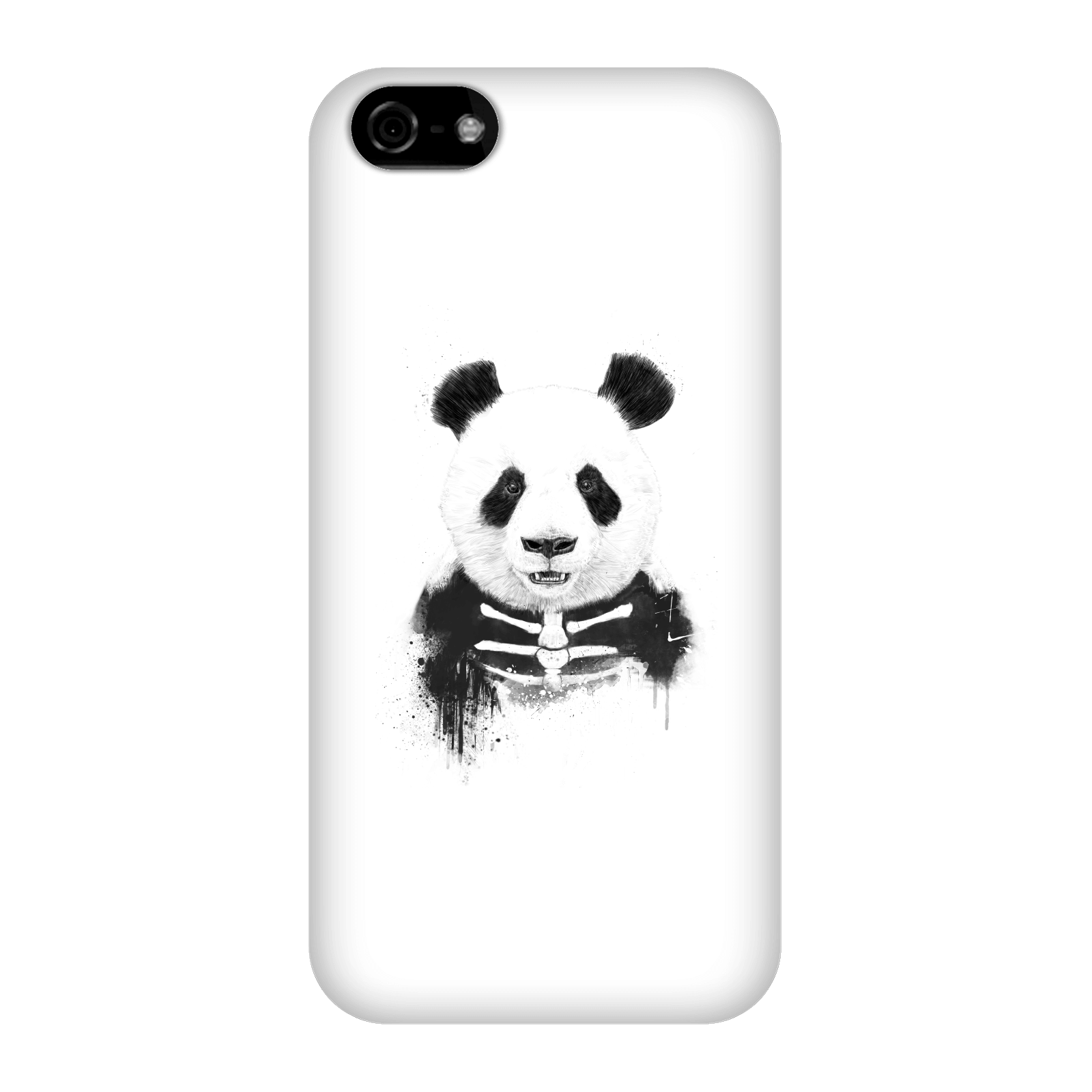 Balazs Solti Skull Panda Phone Case for iPhone and Android - iPhone 5C - Snap Case - Gloss