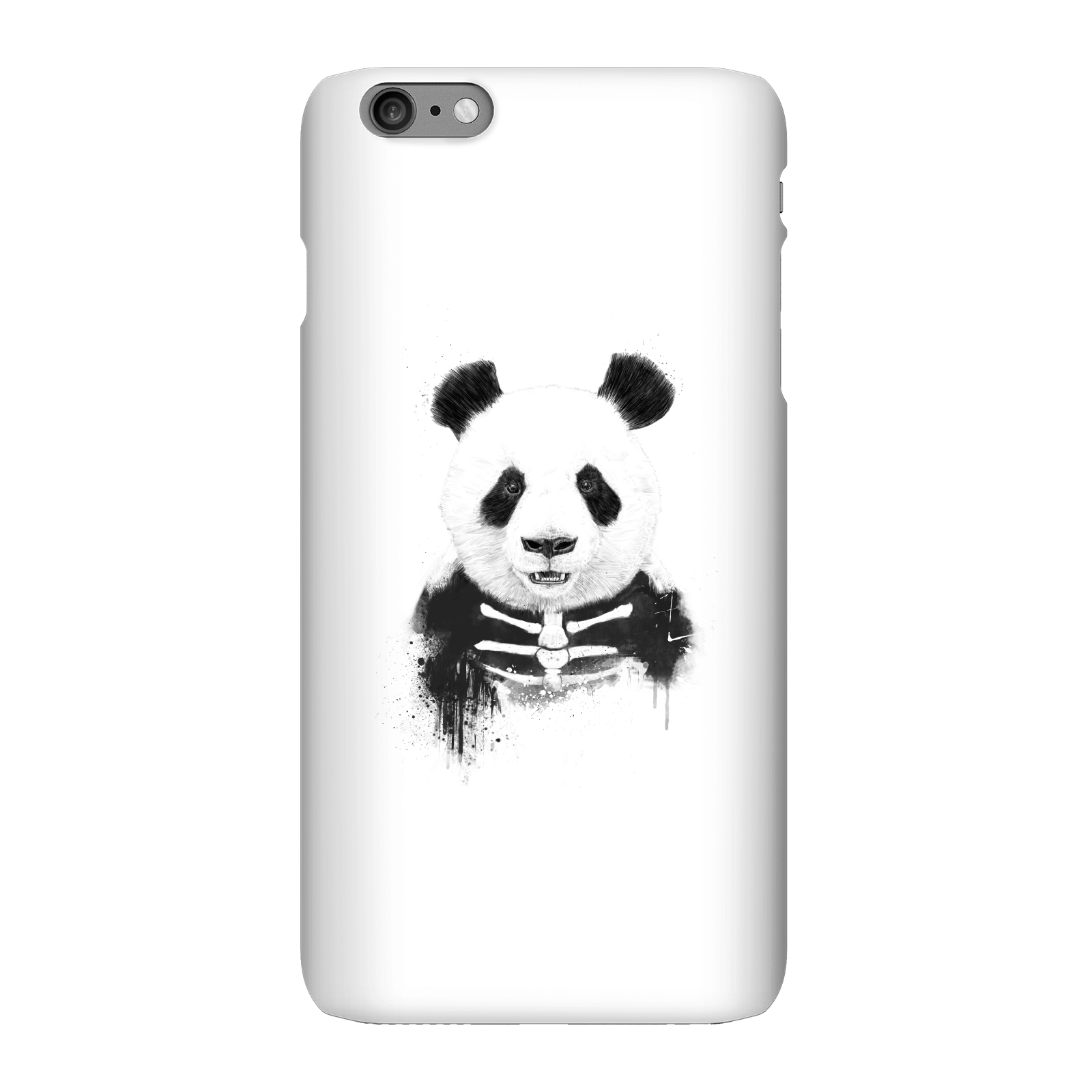 Balazs Solti Skull Panda Phone Case for iPhone and Android - iPhone 6 Plus - Snap Case - Gloss